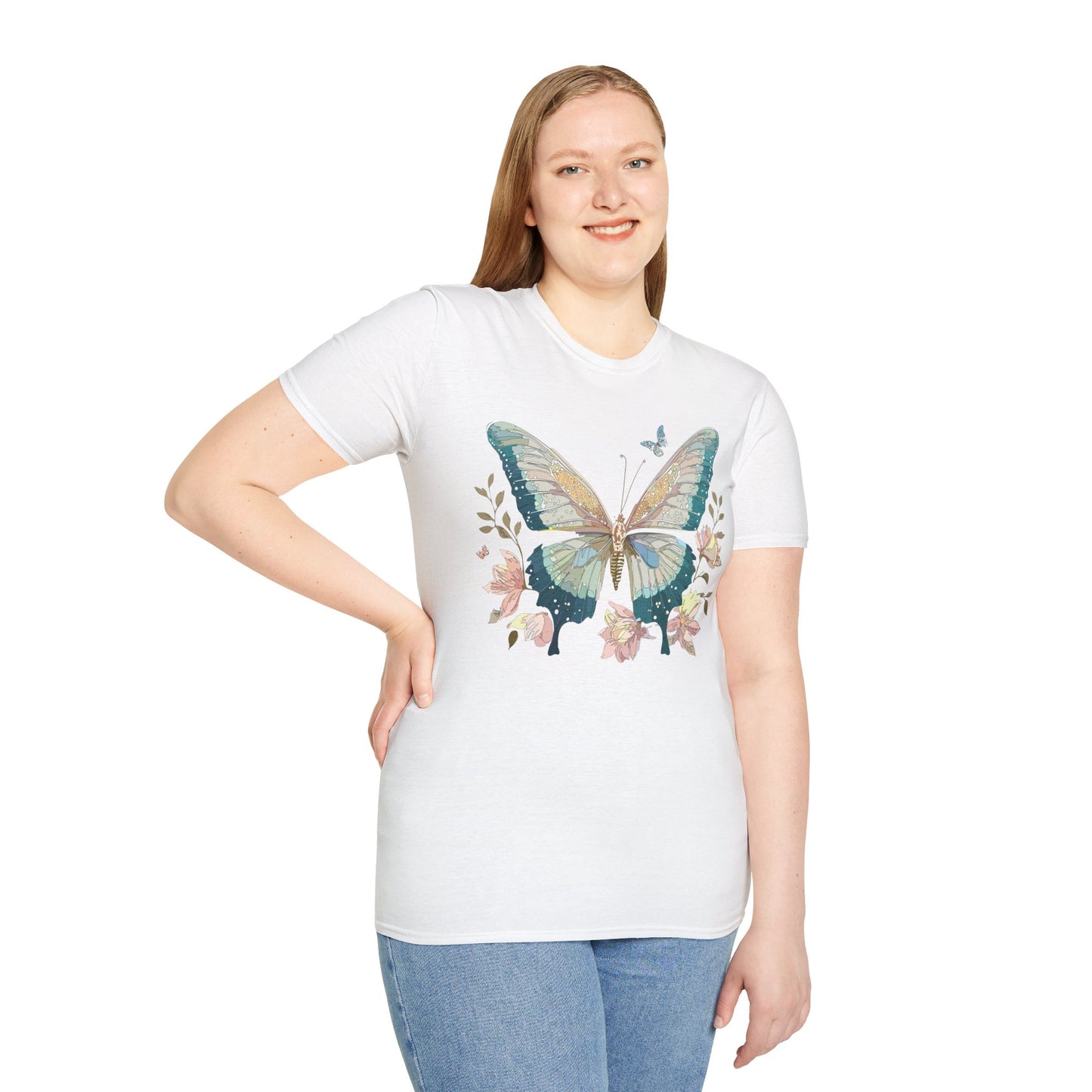 Butterfly Shirt, T Shirt with Butterfly, Monarch Shirt