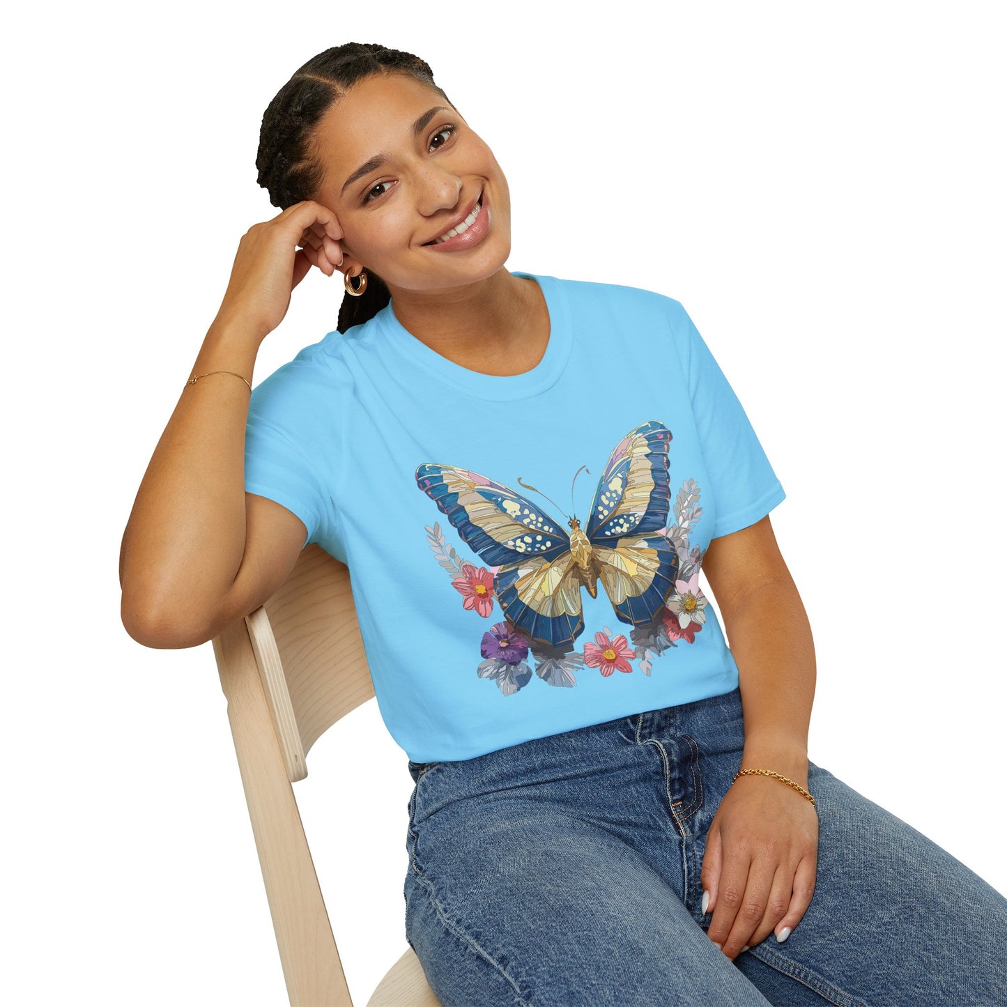 Butterfly Shirt, T Shirt with Butterfly, Monarch Shirt