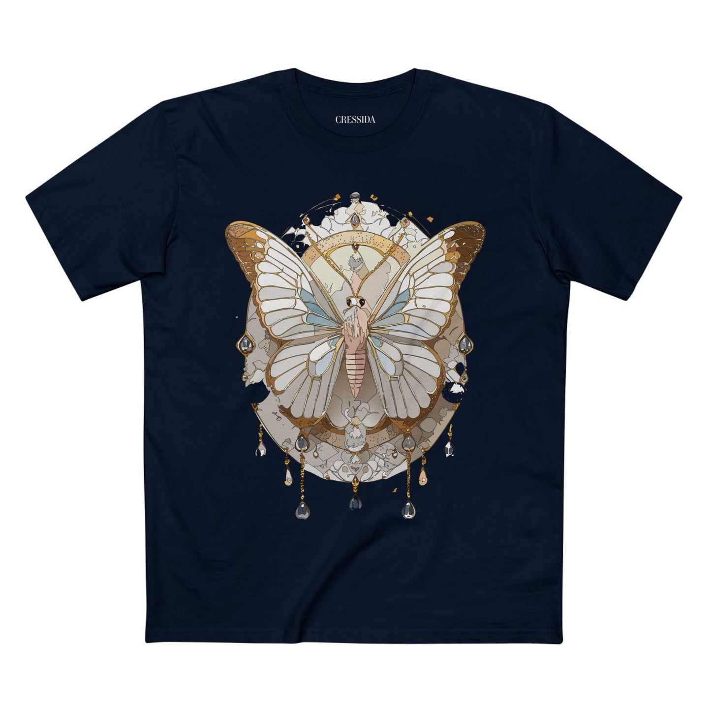 Butterfly shirt, Shirt with Butterfly, Tee Shirt with Antique Butterfly