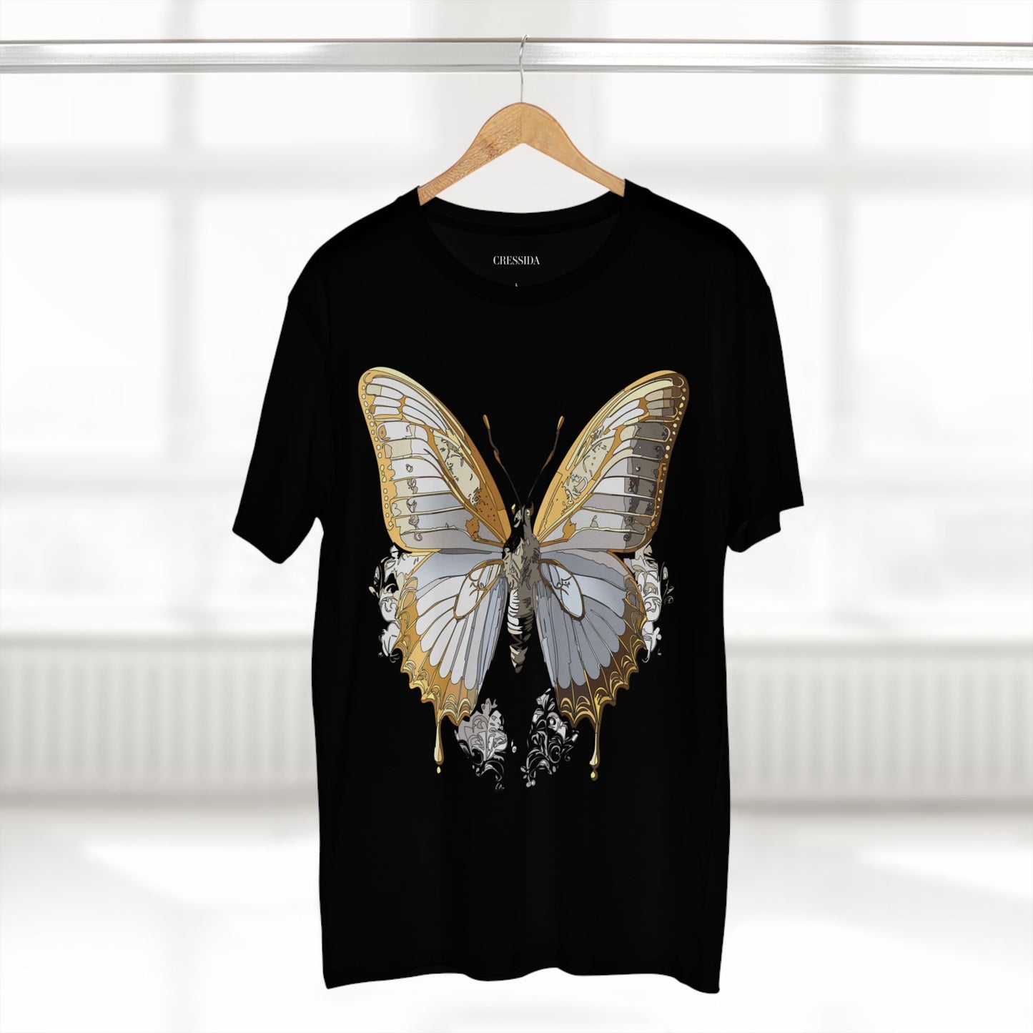 Butterfly shirt, Shirt with Butterfly, Tee Shirt with Antique Butterfly