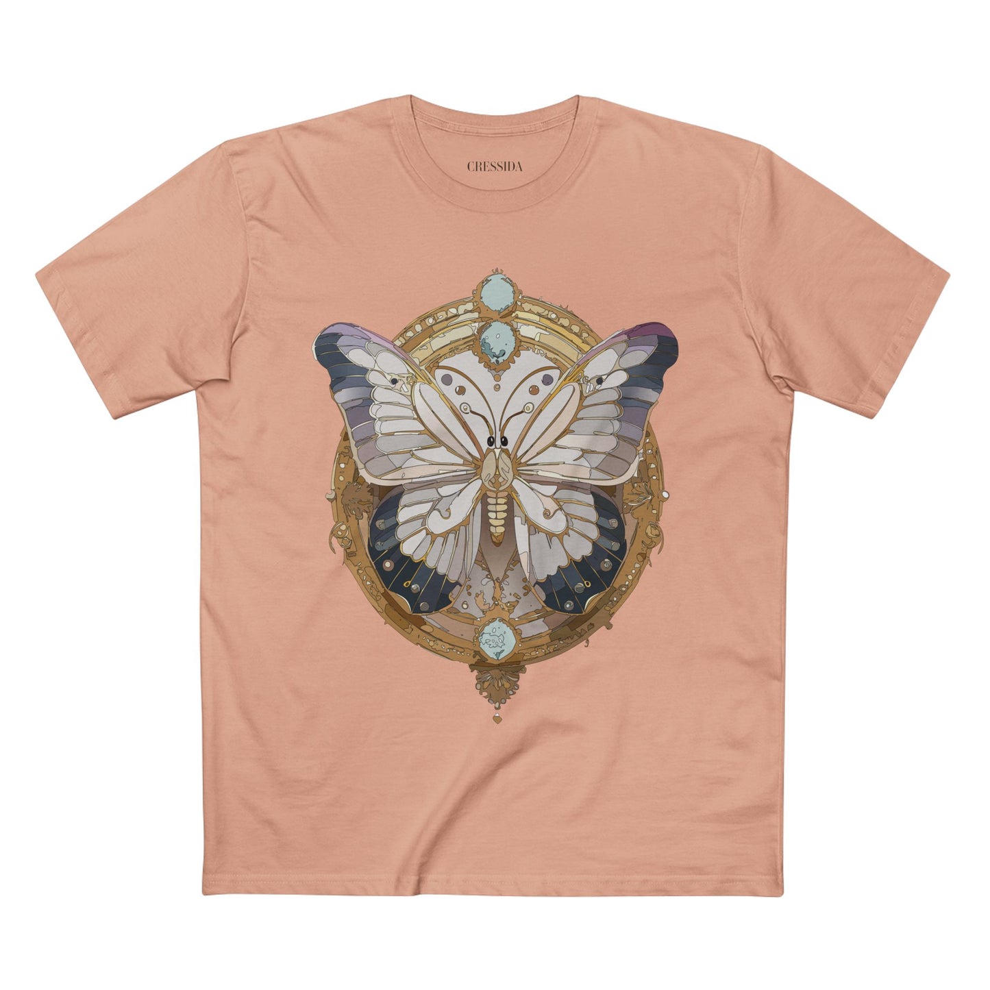 Butterfly shirt, Shirt with Butterfly, Tee Shirt with Antique Butterfly