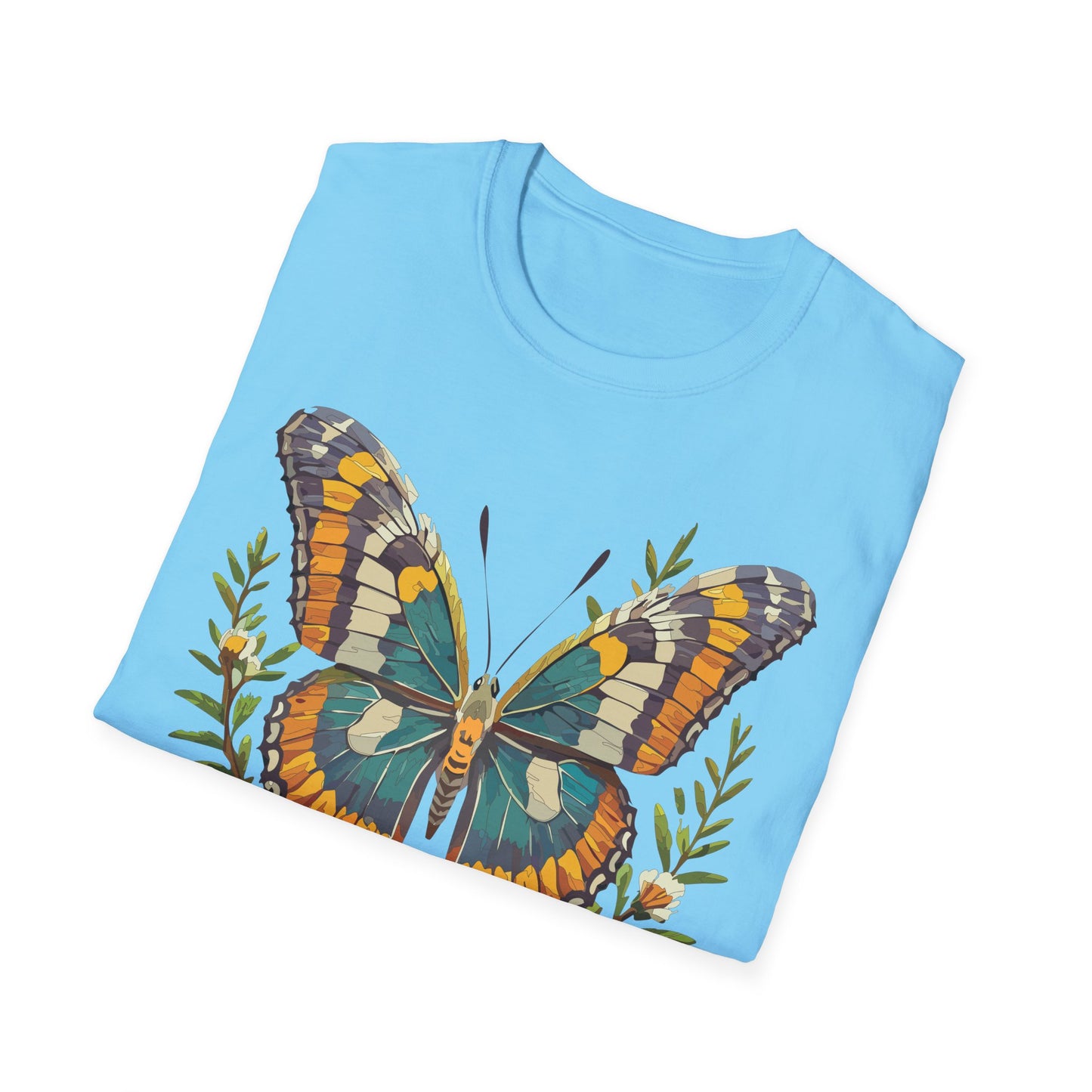 Butterfly Shirt, T Shirt with Butterfly, Monarch Shirt