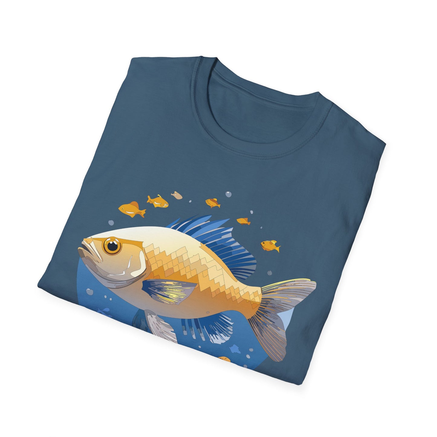 Fish Art Design Shirt, T Shirt with Fish, Graphic Shirt, Tee Shirt with Graphic Design, Shirt with Fish Graphic Art