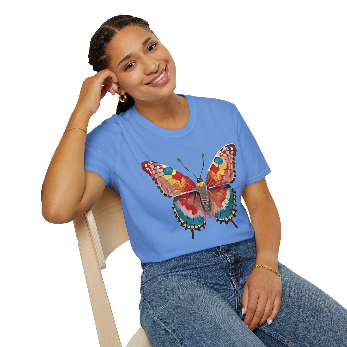 Butterfly Shirt, T Shirt with Butterfly, Monarch Shirt