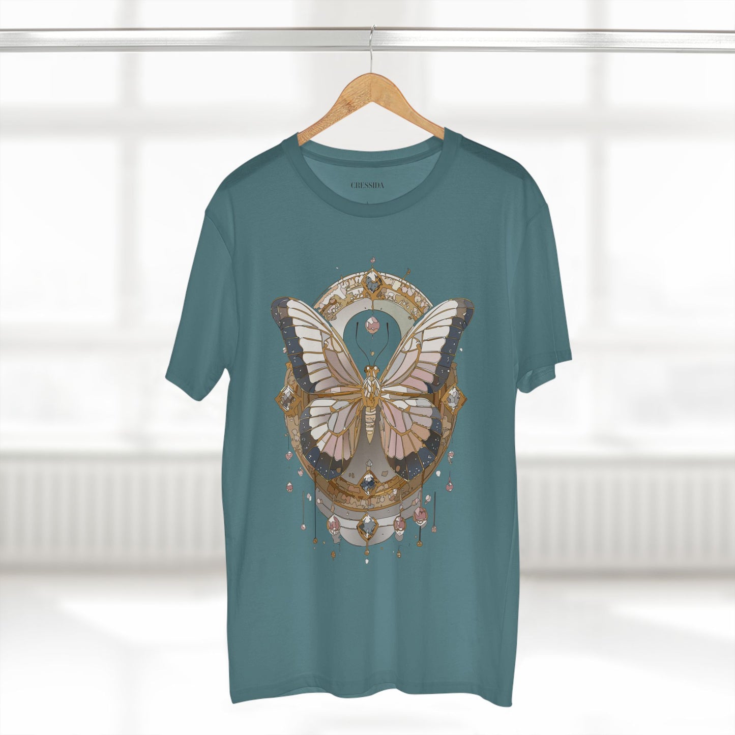 Butterfly shirt, Shirt with Butterfly, Tee Shirt with Antique Butterfly