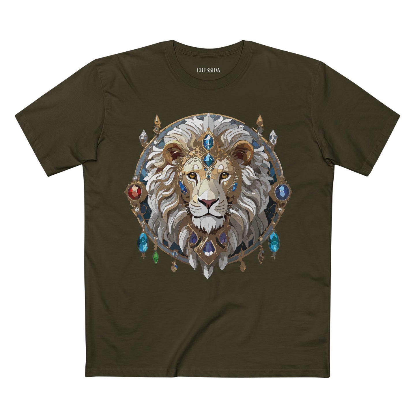 Animal Shirt, Shirt with Animals, Tee Shirt with Antique Animal Medallion