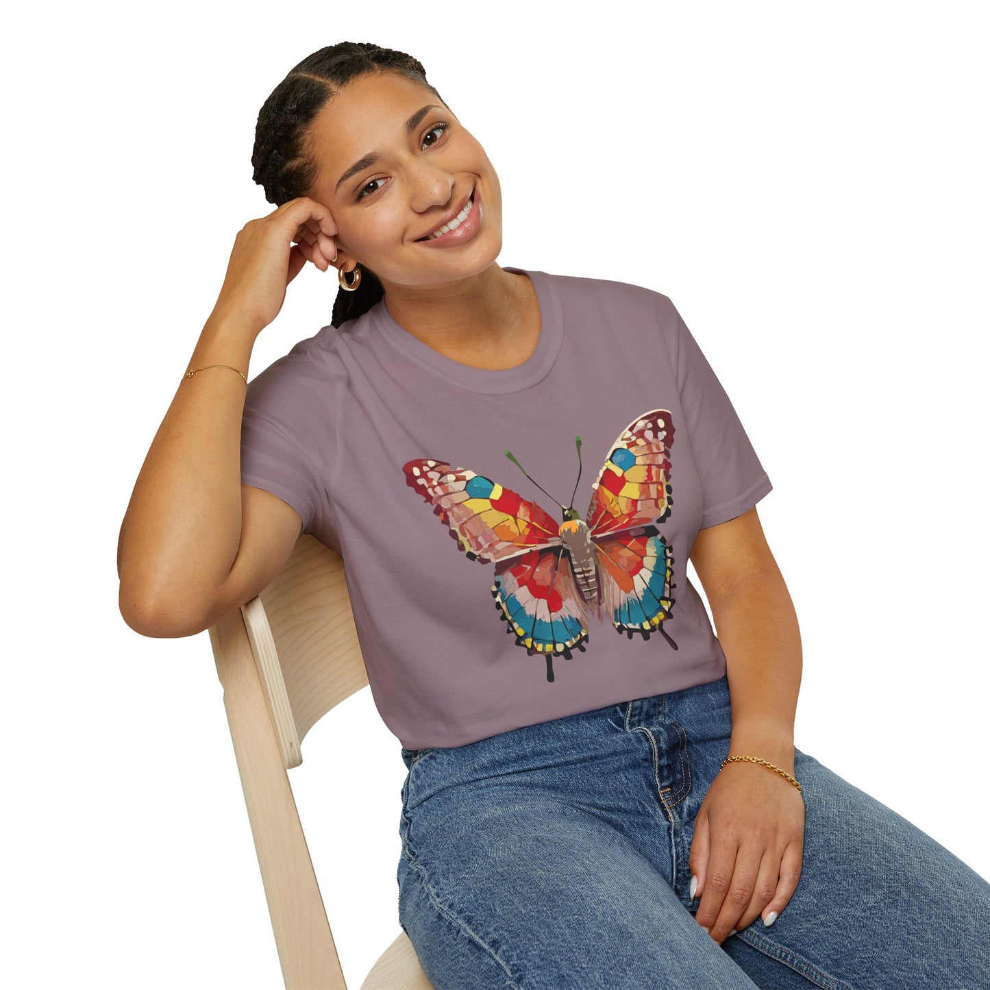 Butterfly Shirt, T Shirt with Butterfly, Monarch Shirt