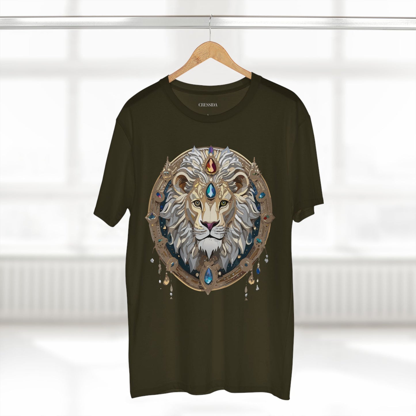 Animal Shirt, Shirt with Animals, Tee Shirt with Antique Animal Medallion