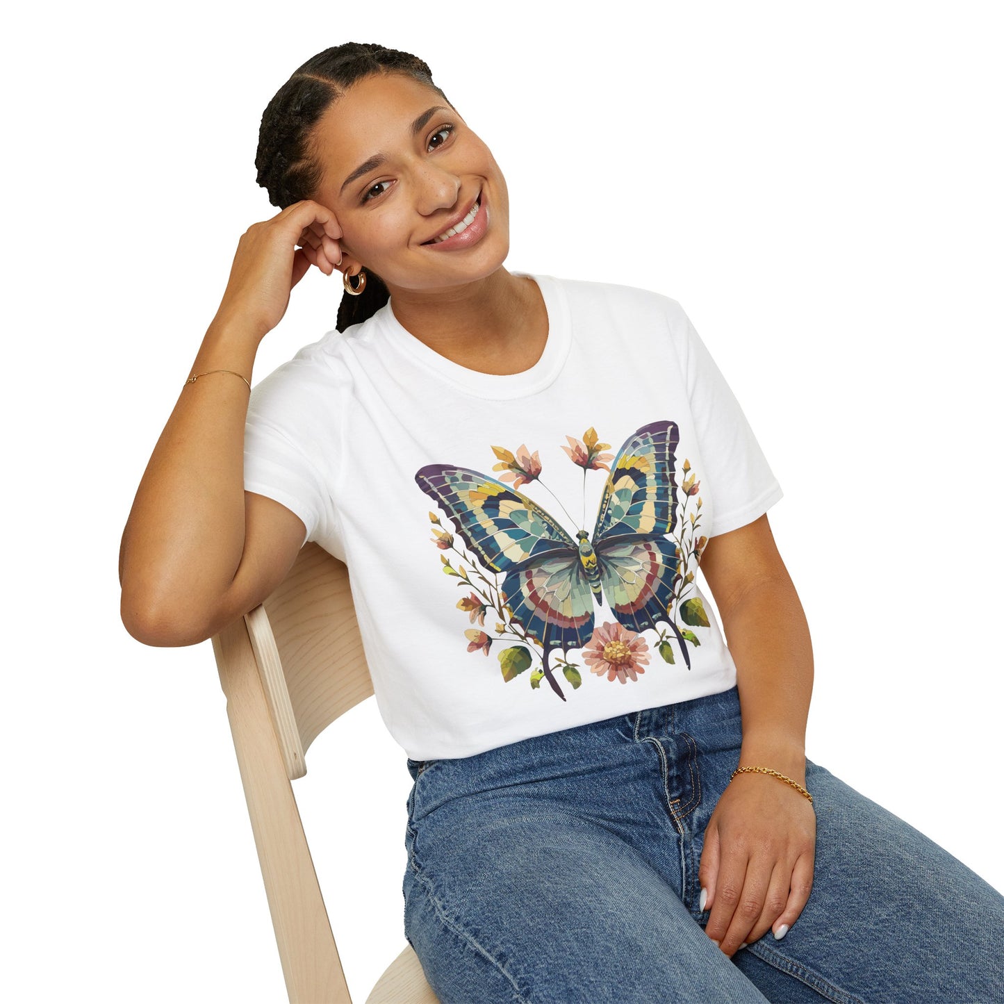 Butterfly Shirt, T Shirt with Butterfly, Monarch Shirt