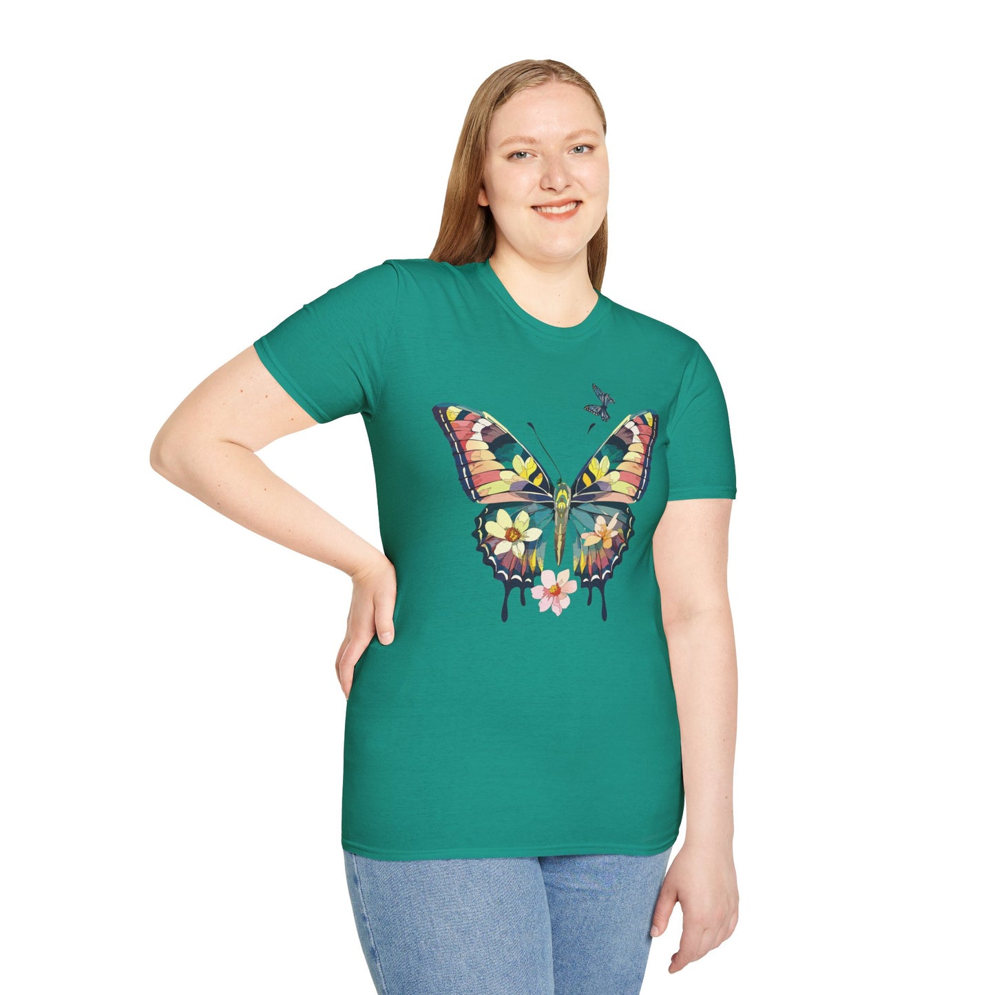 Butterfly Shirt, T Shirt with Butterfly, Monarch Shirt