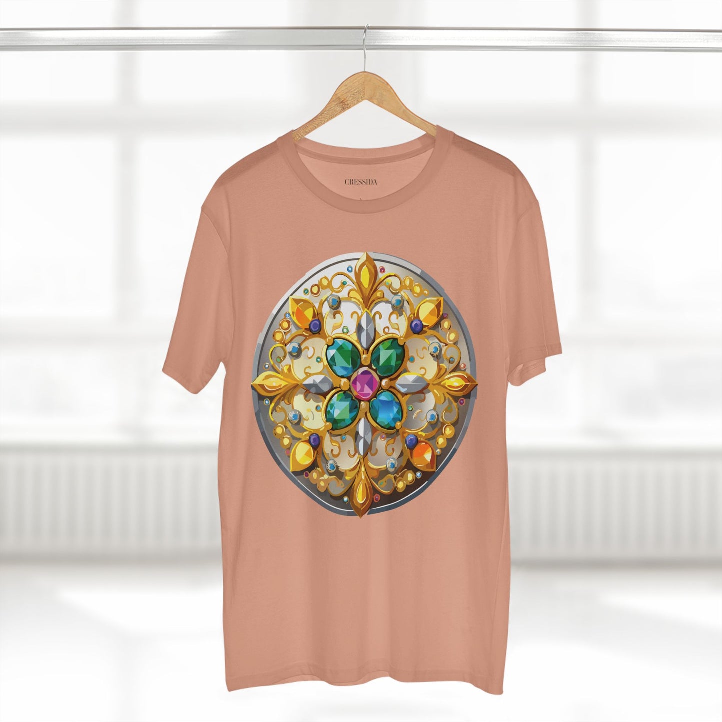 Medallion Shirt, Shirt with Medallion, Tee Shirt with Medal