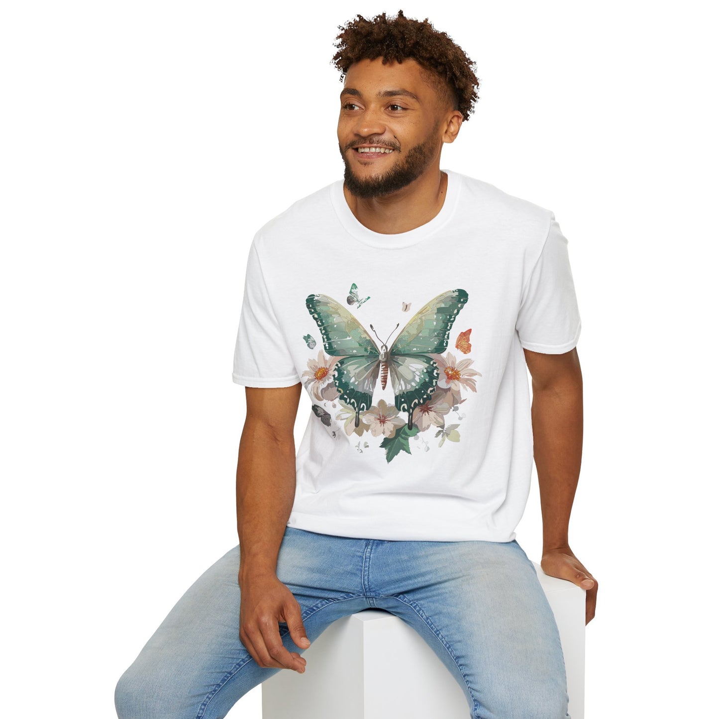 Butterfly Shirt, T Shirt with Butterfly, Monarch Shirt