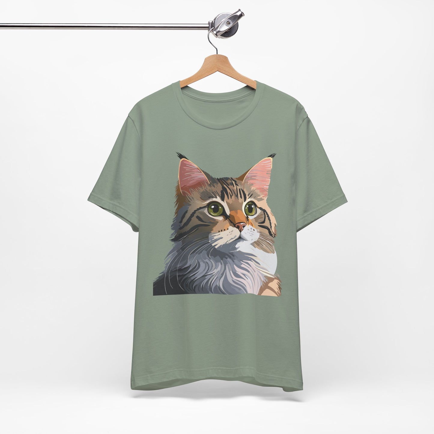 Unisex Animal Shirt, Tee Shirt with Animals, Art Design Tee Shirt, Wild Animals Shirt
