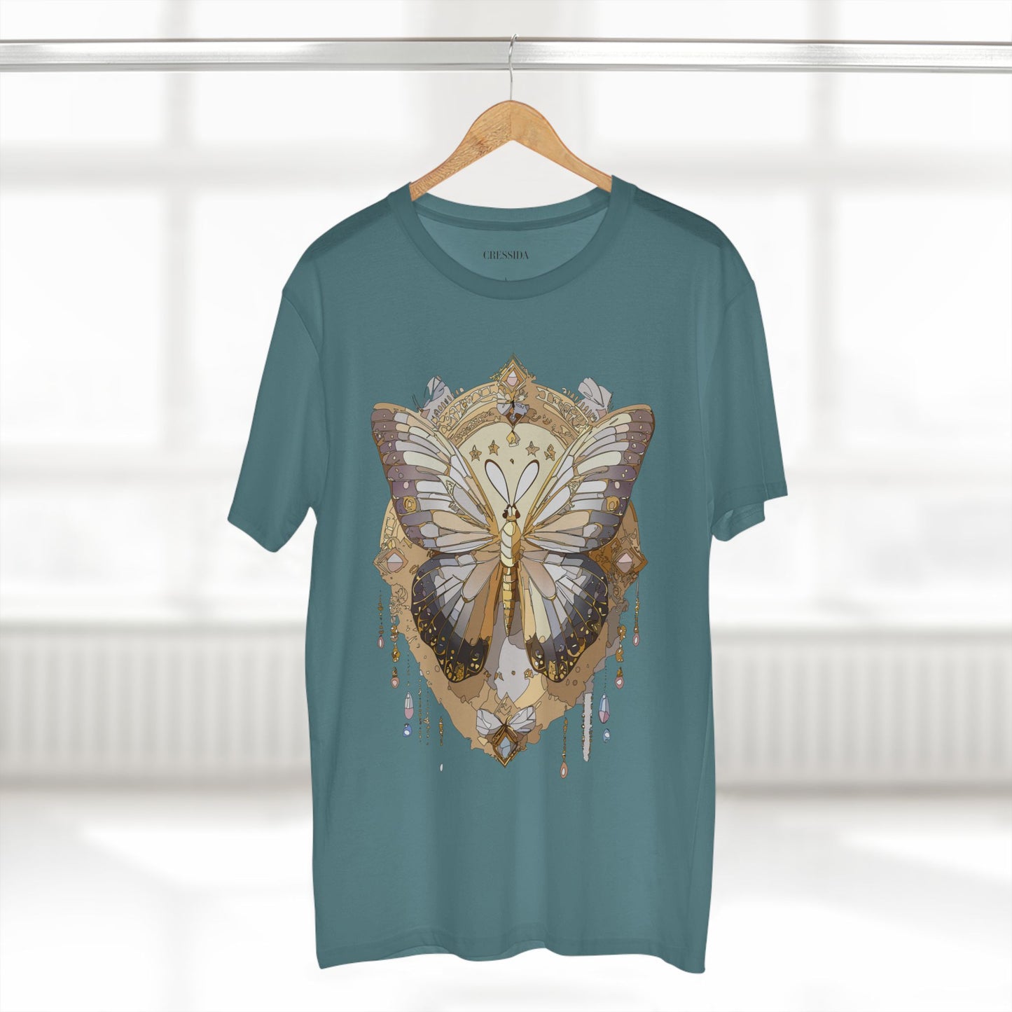 Butterfly shirt, Shirt with Butterfly, Tee Shirt with Antique Butterfly
