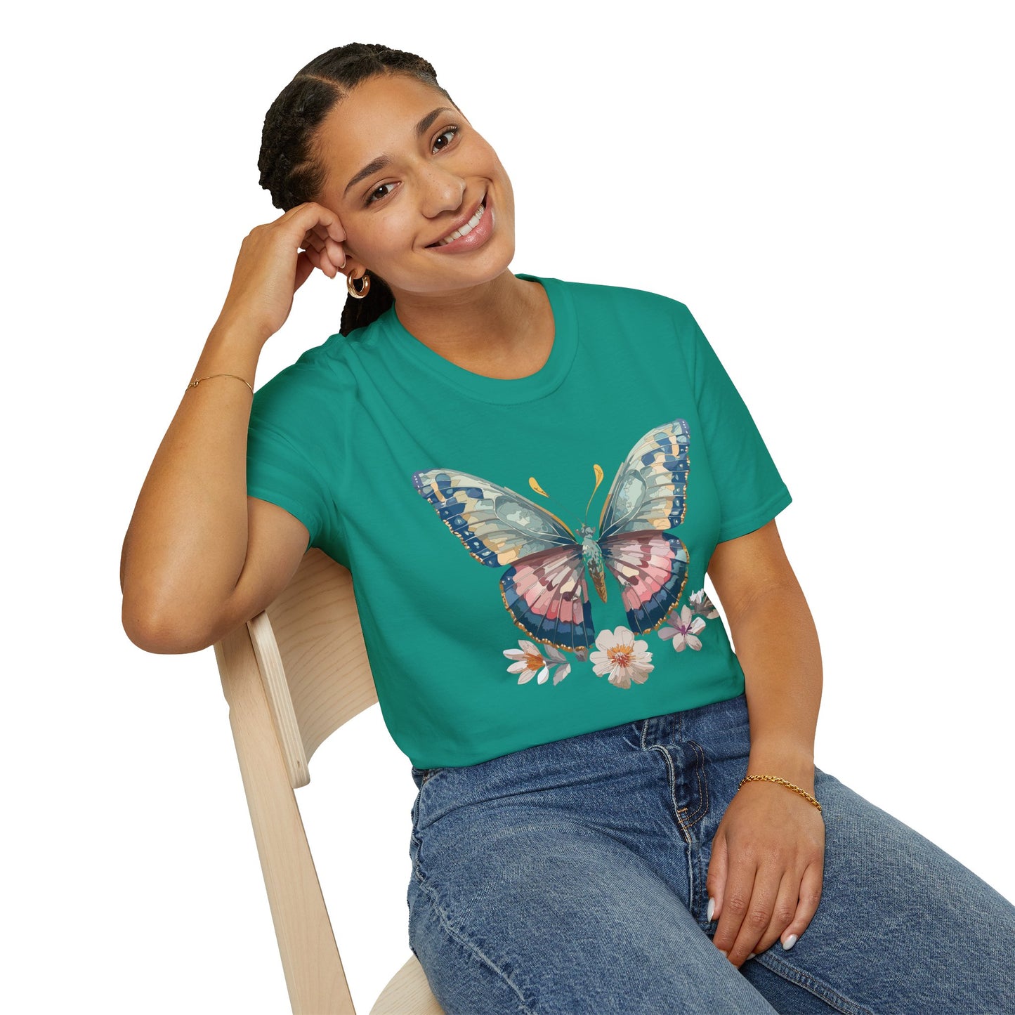 Butterfly Shirt, T Shirt with Butterfly, Monarch Shirt