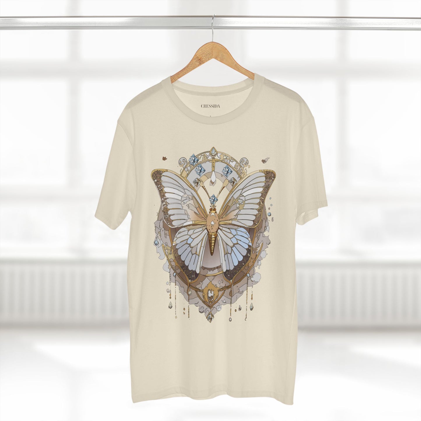 Butterfly shirt, Shirt with Butterfly, Tee Shirt with Antique Butterfly