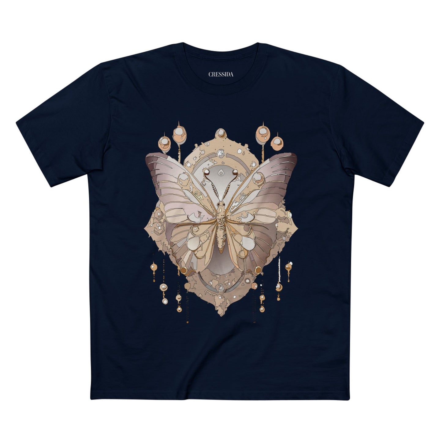 Butterfly shirt, Shirt with Butterfly, Tee Shirt with Antique Butterfly