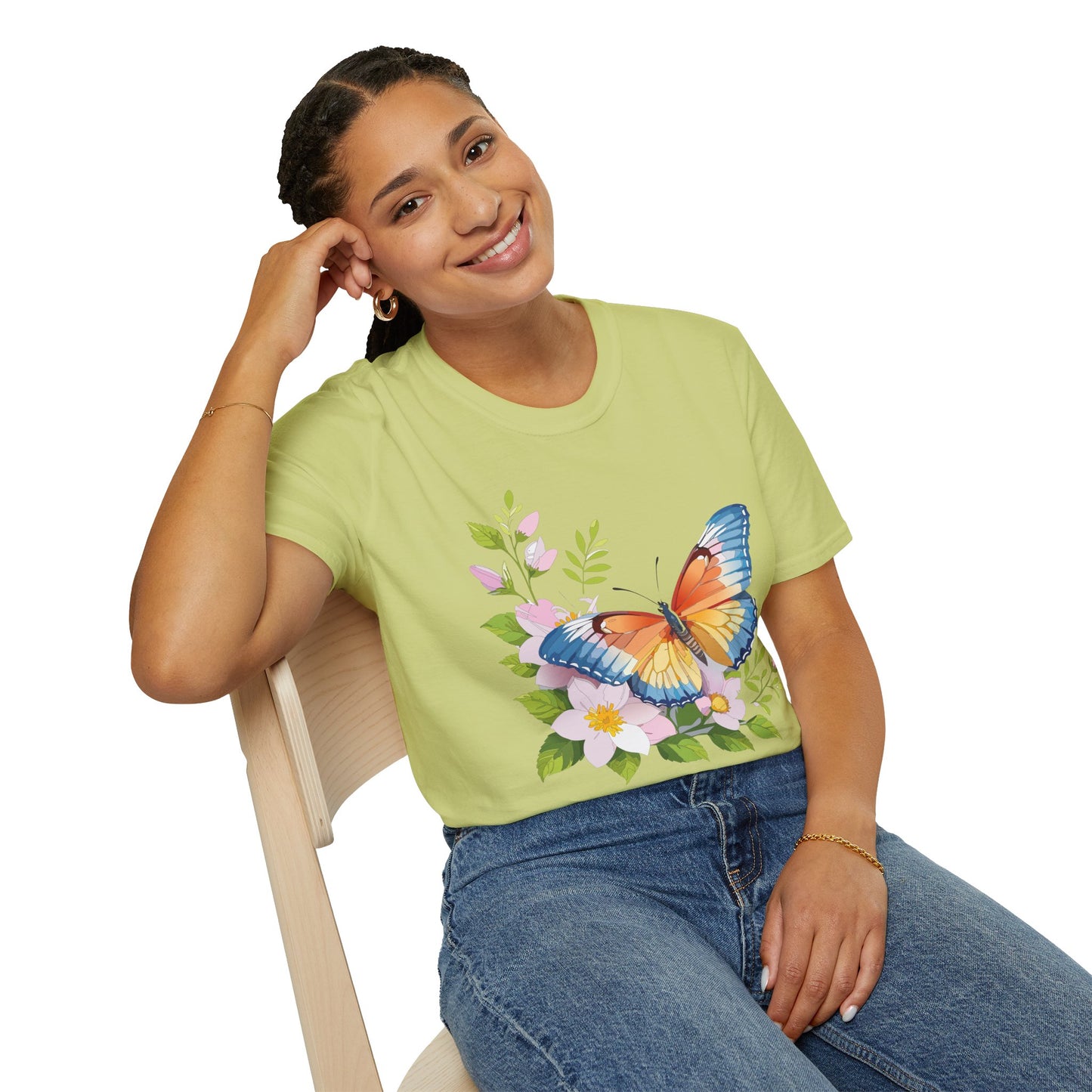 Butterfly Shirt, T Shirt with Butterfly, Monarch Shirt
