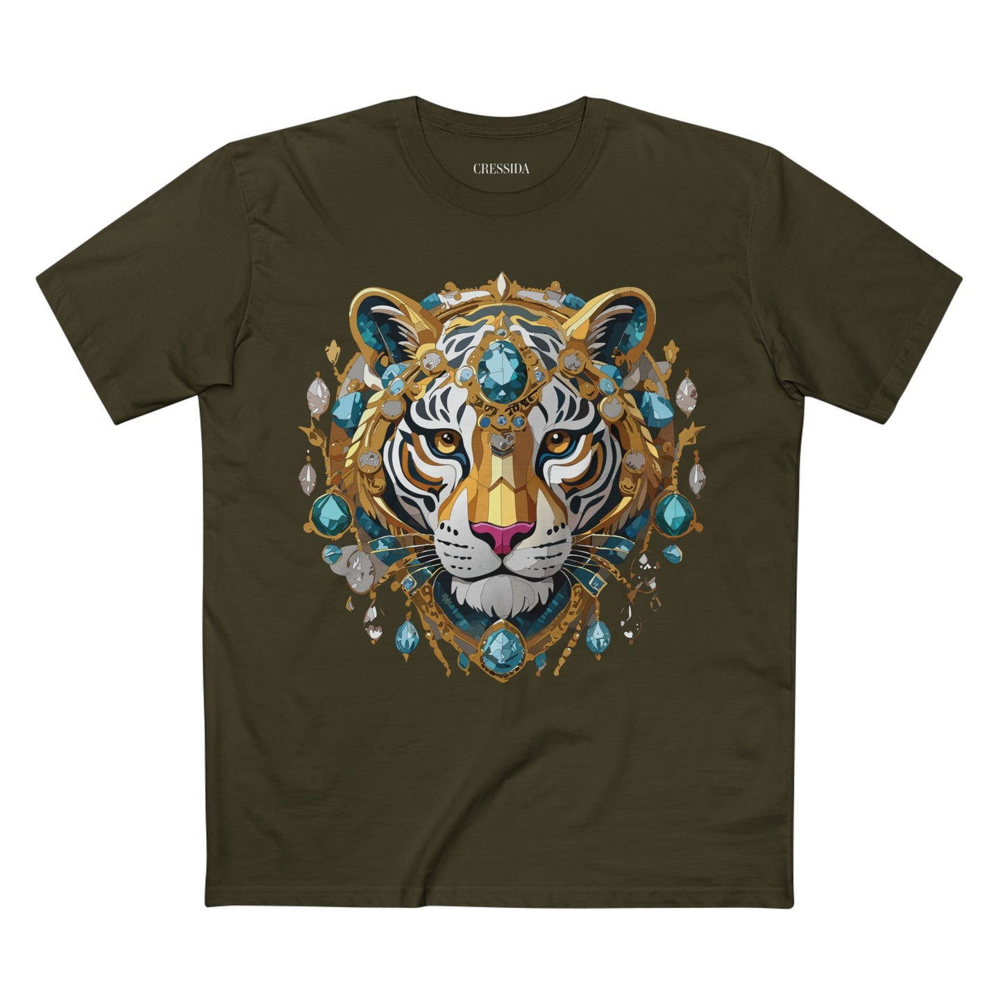 Animal Shirt, Shirt with Animals, Tee Shirt with Antique Animal Medallion