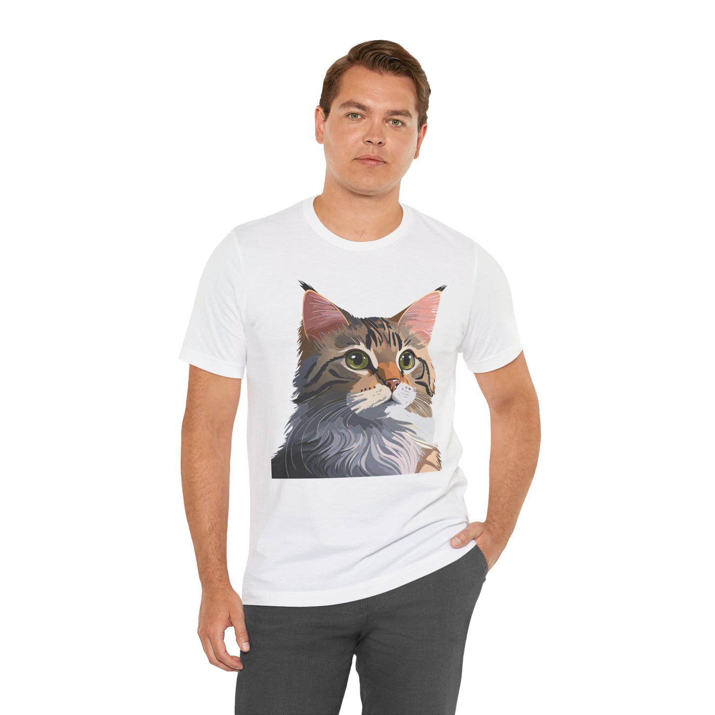 Unisex Animal Shirt, Tee Shirt with Animals, Art Design Tee Shirt, Wild Animals Shirt