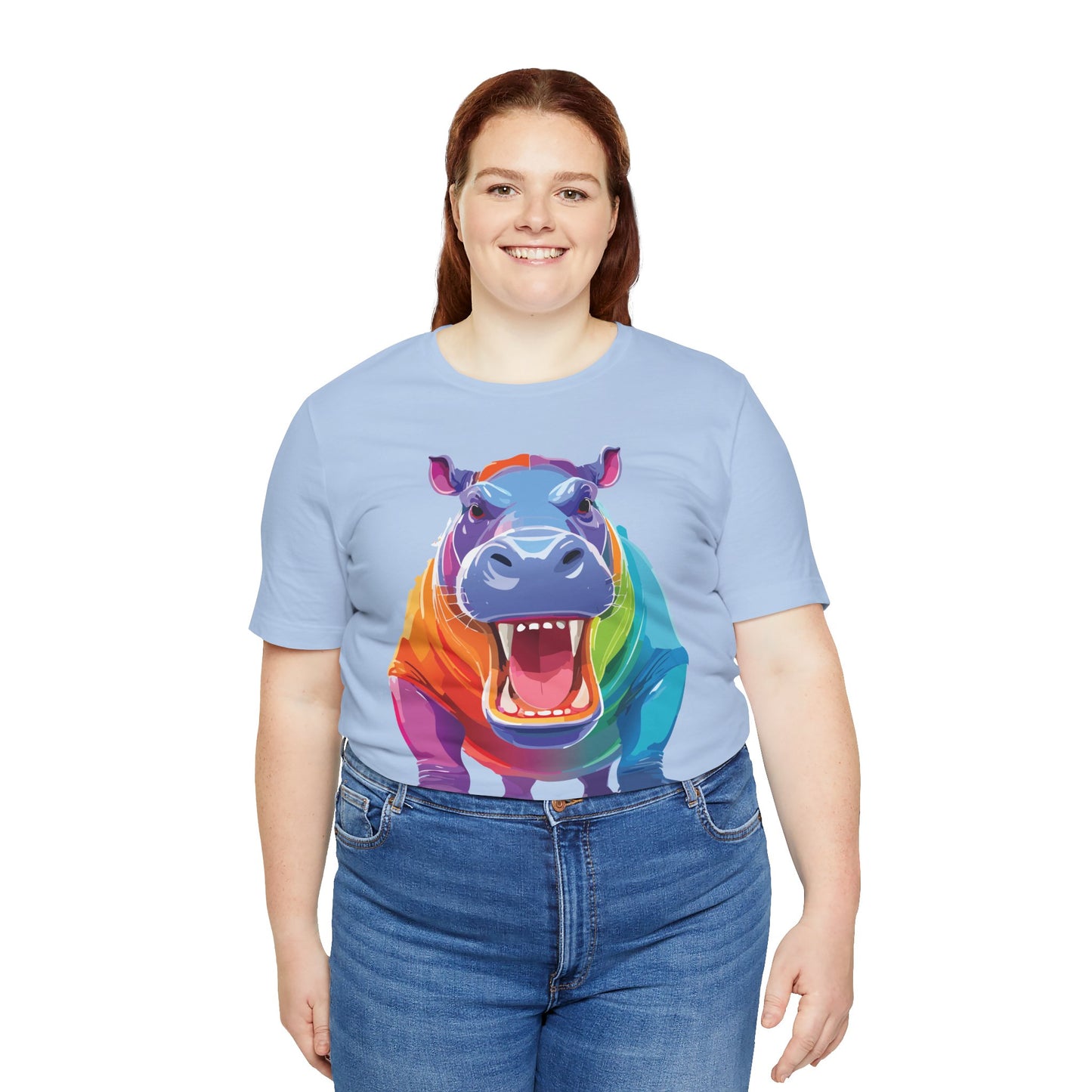 Unisex Animal Shirt, Tee Shirt with Animals, Art Design Tee Shirt, Wild Animals Shirt