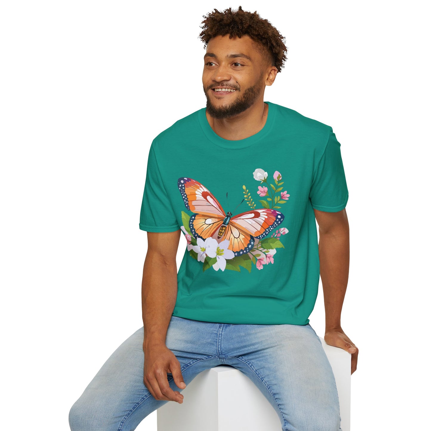 Butterfly Shirt, T Shirt with Butterfly, Monarch Shirt