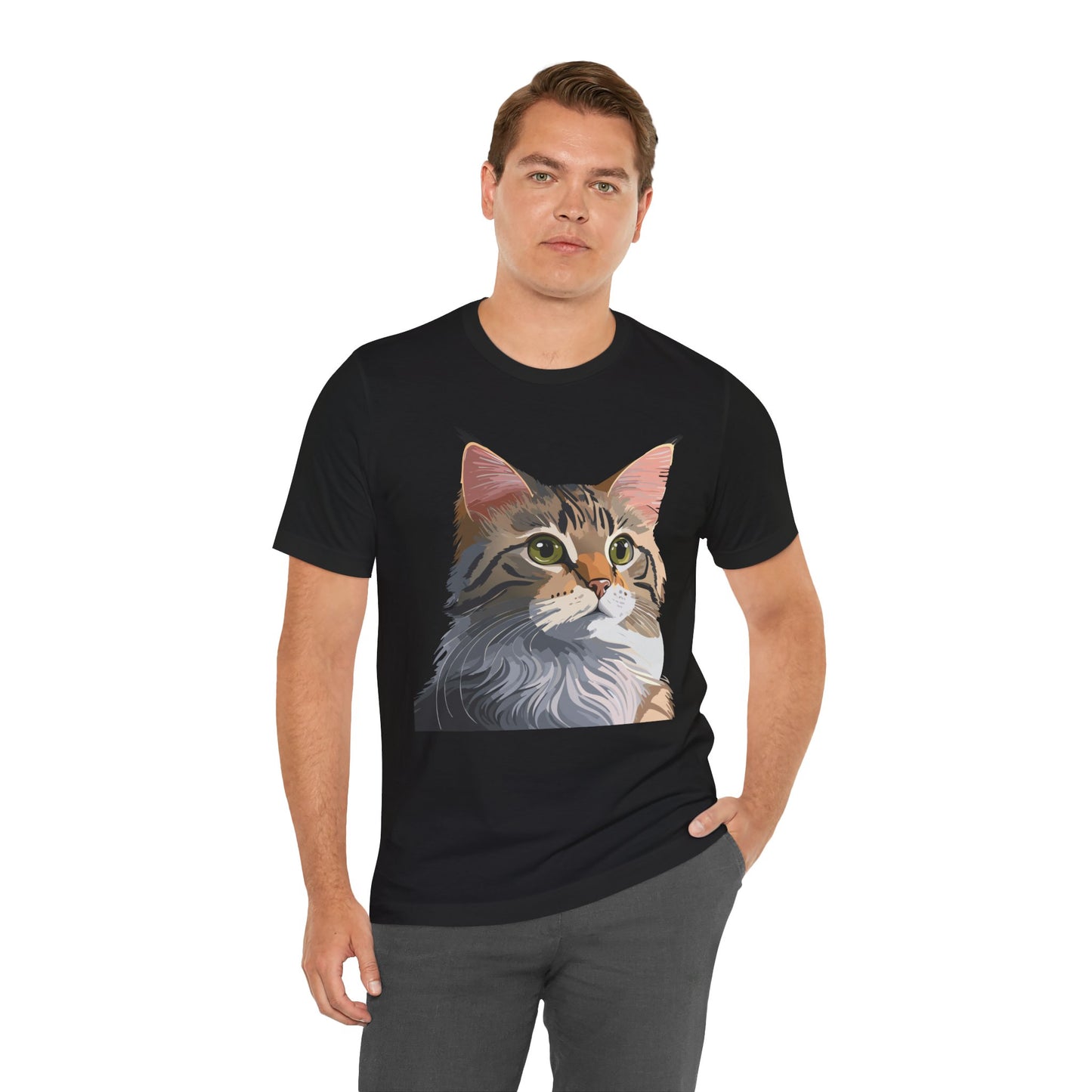 Unisex Animal Shirt, Tee Shirt with Animals, Art Design Tee Shirt, Wild Animals Shirt
