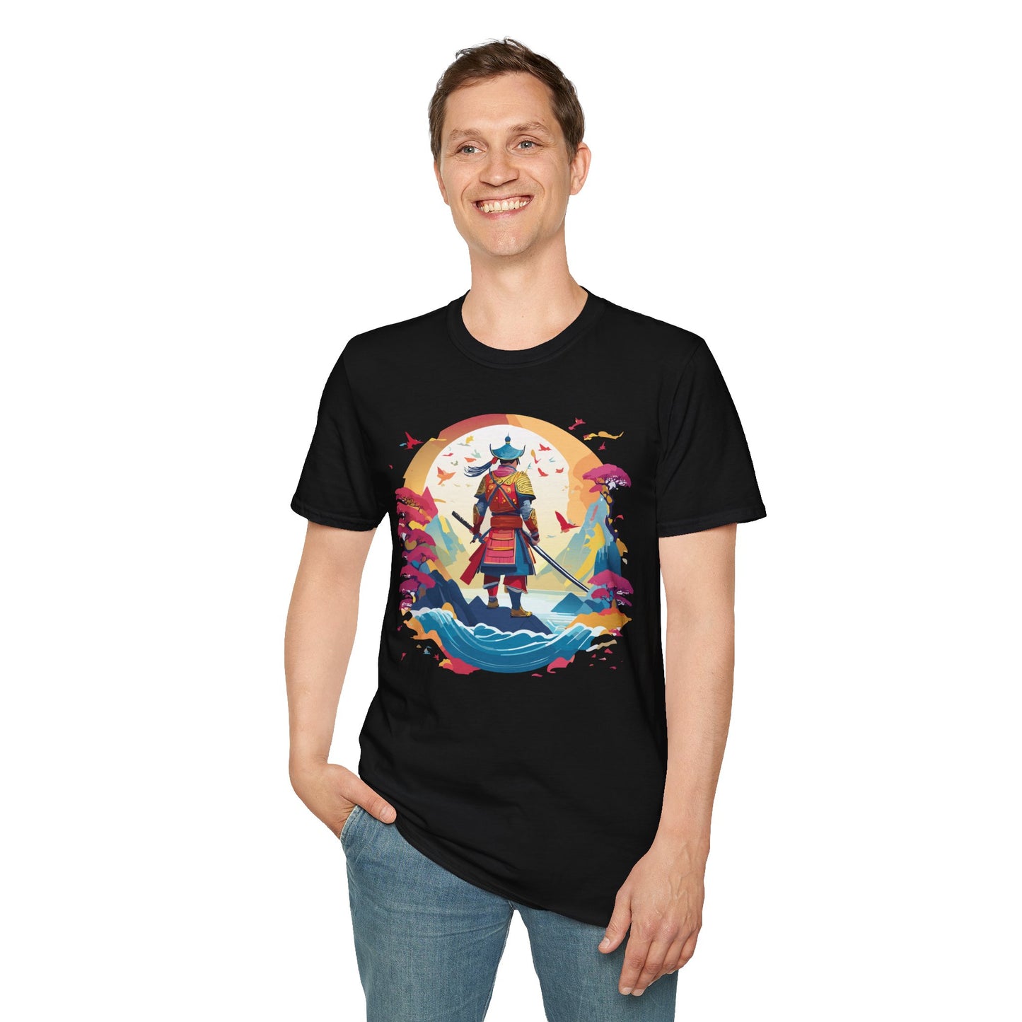 Samurai Shirt, Samurai Tee, T-Shirt with Samurai