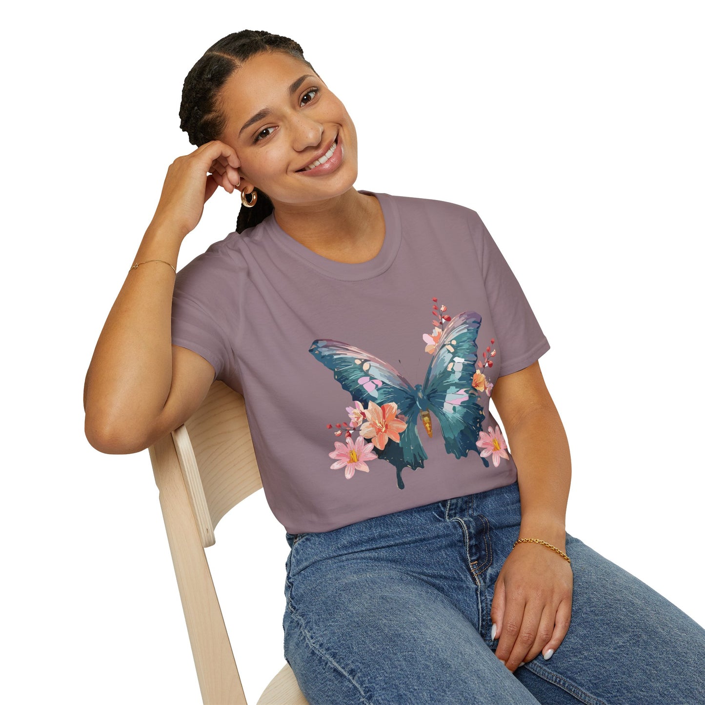 Butterfly Shirt, T Shirt with Butterfly, Monarch Shirt