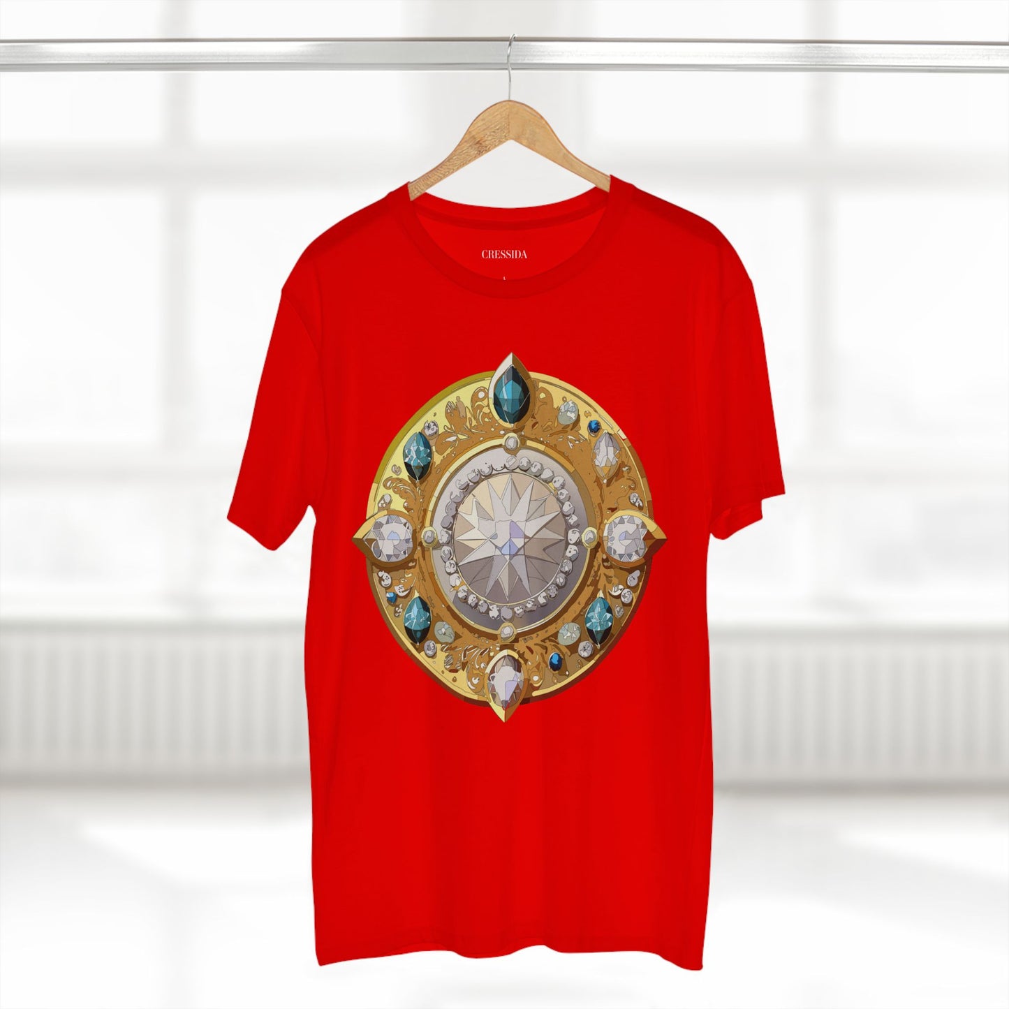 Medallion Shirt, Shirt with Medallion, Tee Shirt with Medal