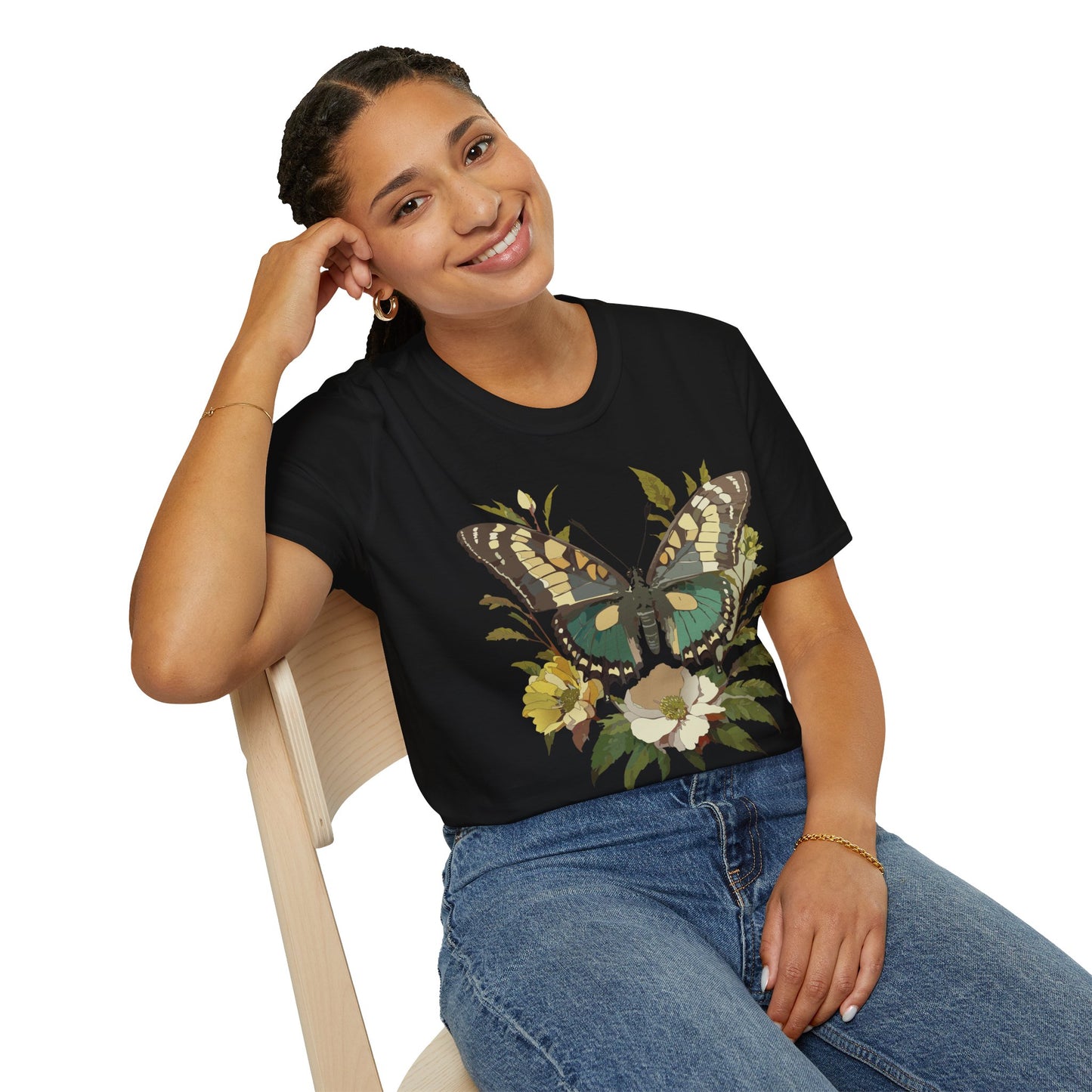 Butterfly Shirt, T Shirt with Butterfly, Monarch Shirt