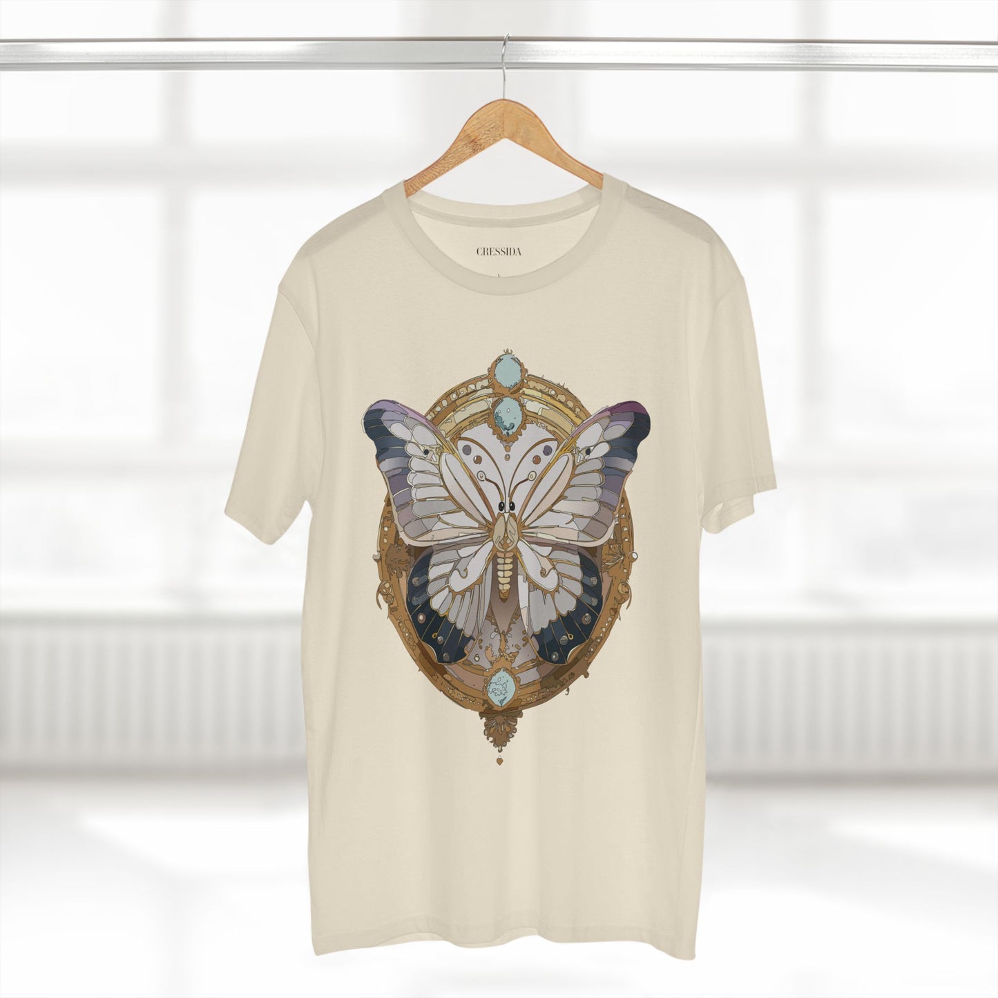 Butterfly shirt, Shirt with Butterfly, Tee Shirt with Antique Butterfly