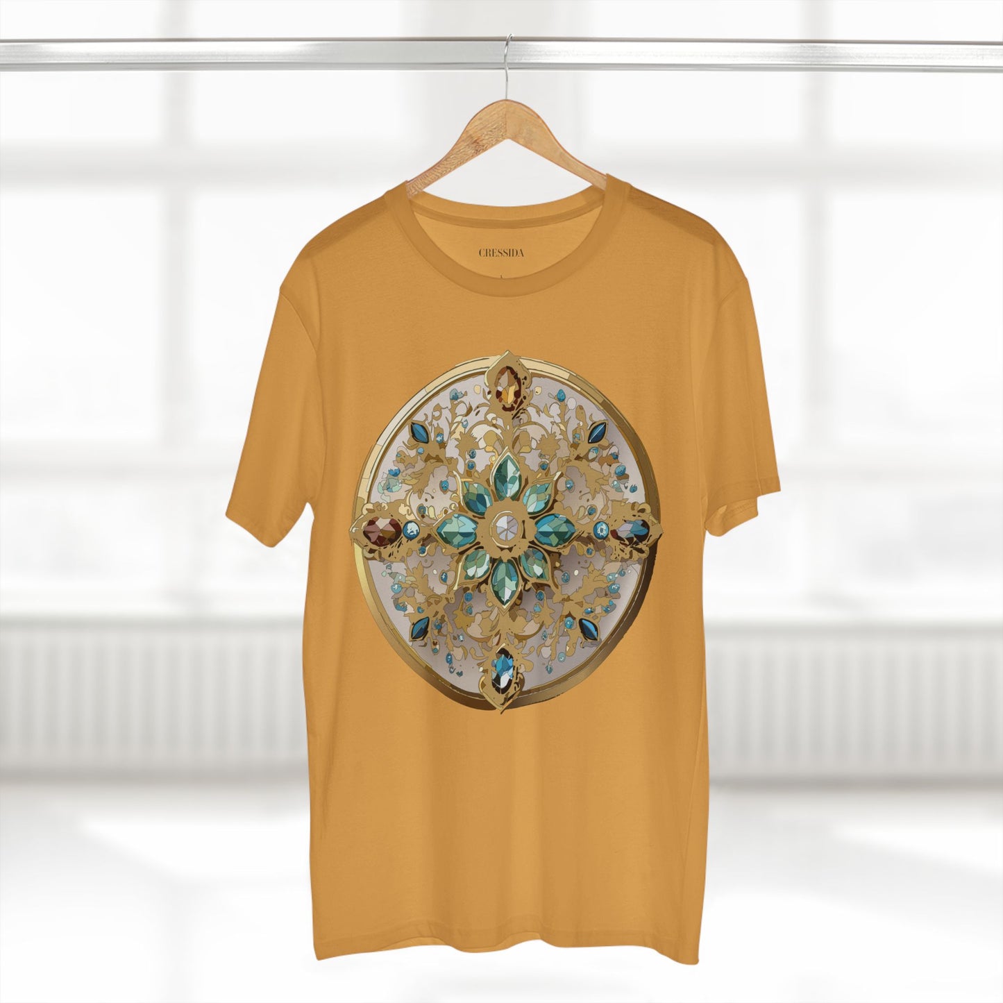 Medallion Shirt, Shirt with Medallion, Tee Shirt with Medal