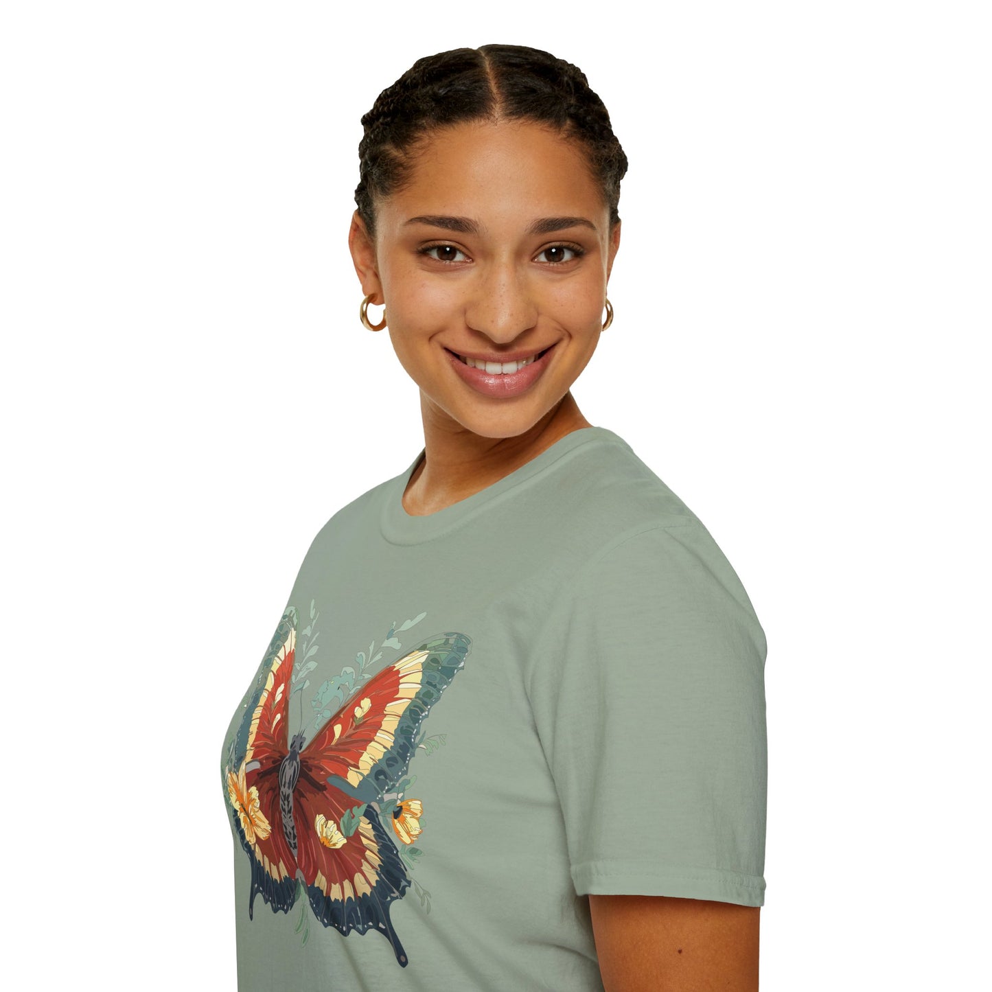 Butterfly Shirt, T Shirt with Butterfly, Monarch Shirt