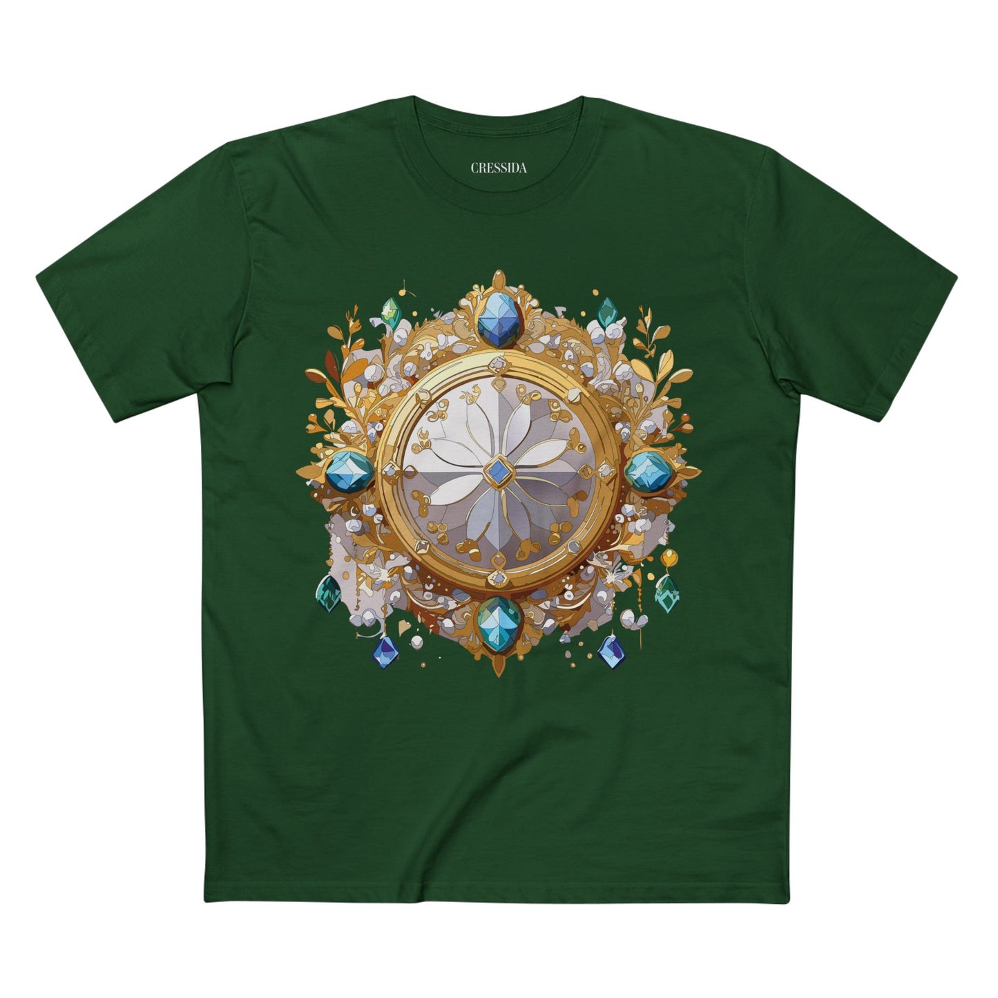 Medallion Shirt, Shirt with Medallion, Tee Shirt with Medal