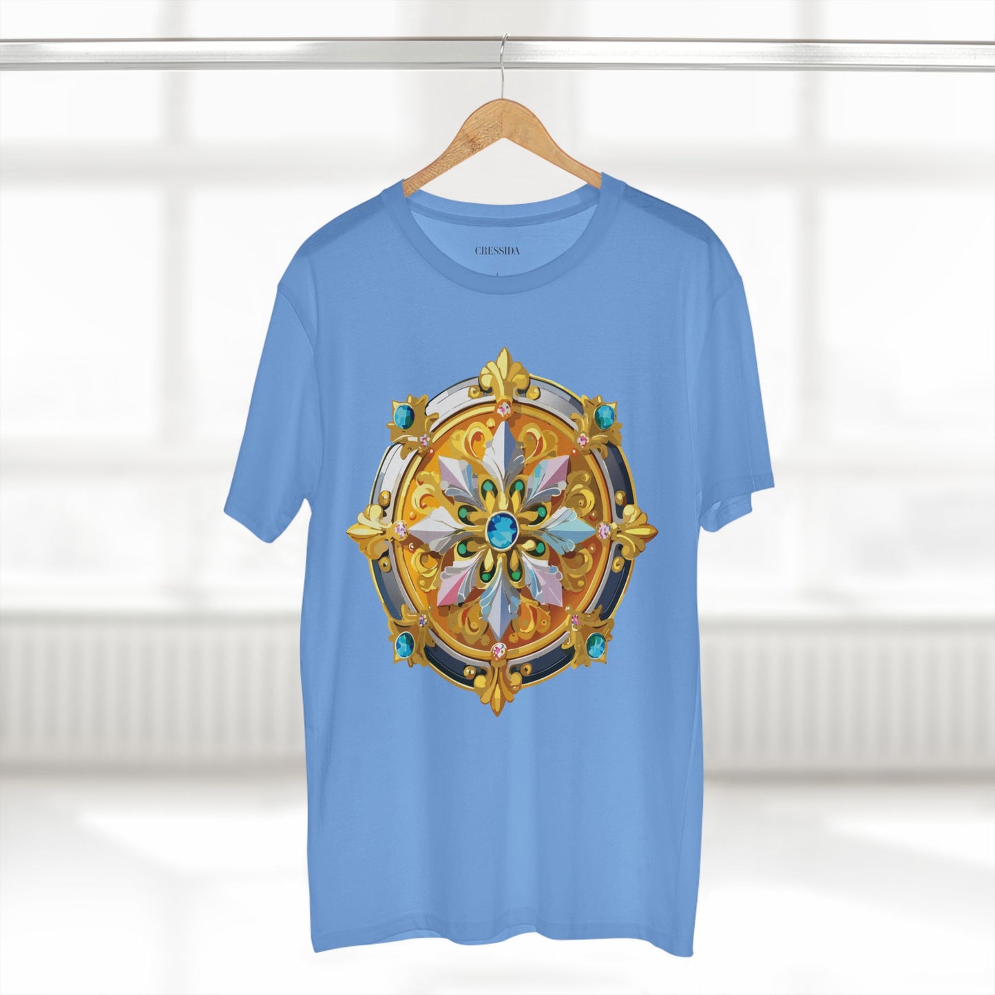 Medallion Shirt, Shirt with Medallion, Tee Shirt with Medal