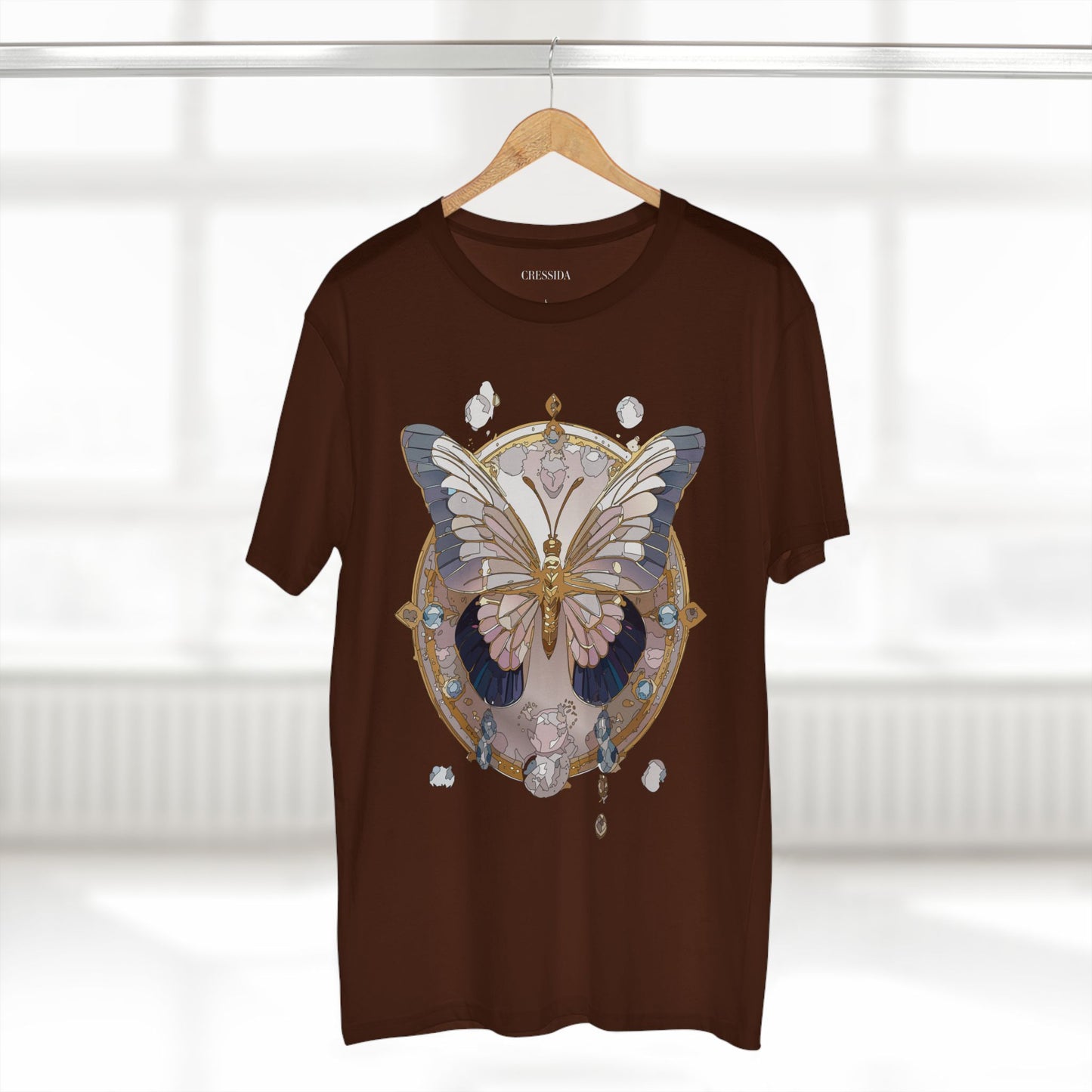Butterfly shirt, Shirt with Butterfly, Tee Shirt with Antique Butterfly