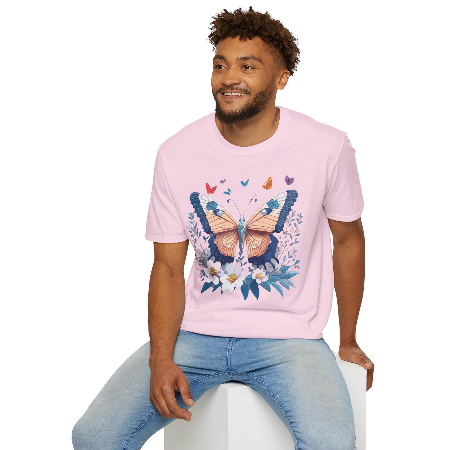 Butterfly Shirt, T Shirt with Butterfly, Monarch Shirt