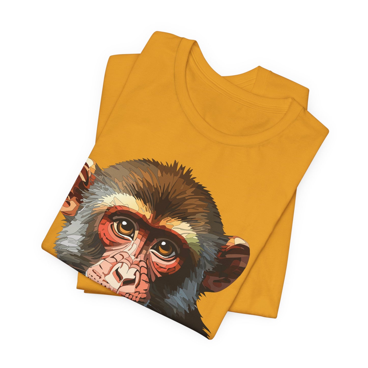 Unisex Animal Shirt, Tee Shirt with Animals, Art Design Tee Shirt, Wild Animals Shirt