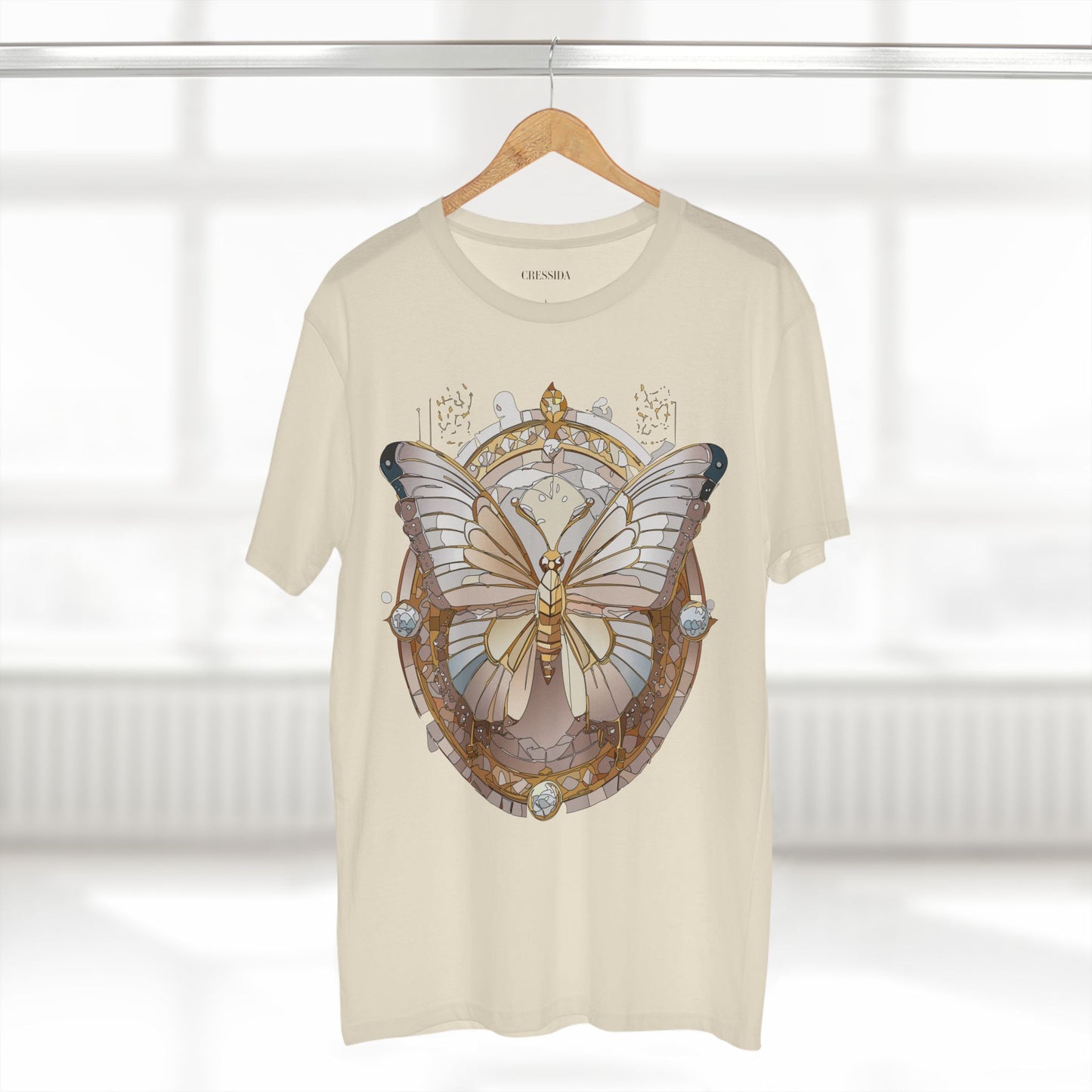 Butterfly shirt, Shirt with Butterfly, Tee Shirt with Antique Butterfly