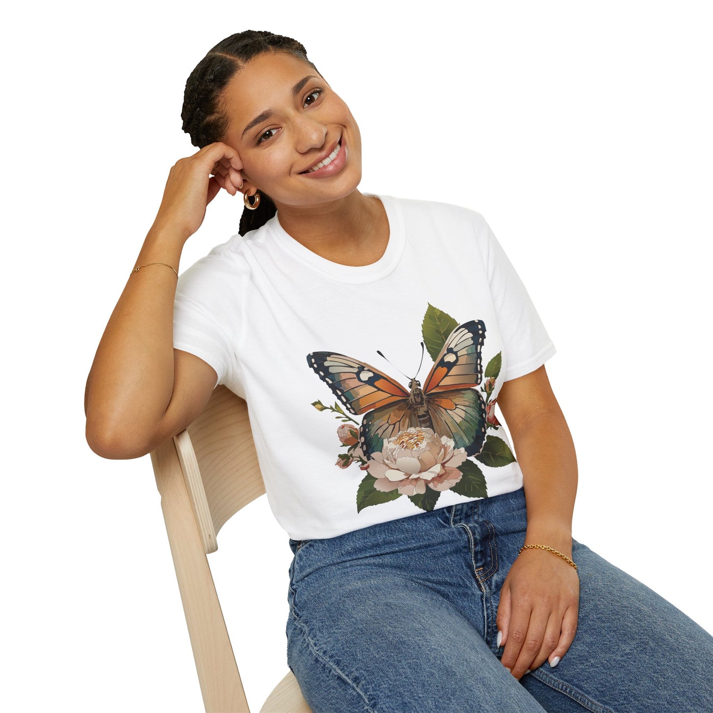 Butterfly Shirt, T Shirt with Butterfly, Monarch Shirt