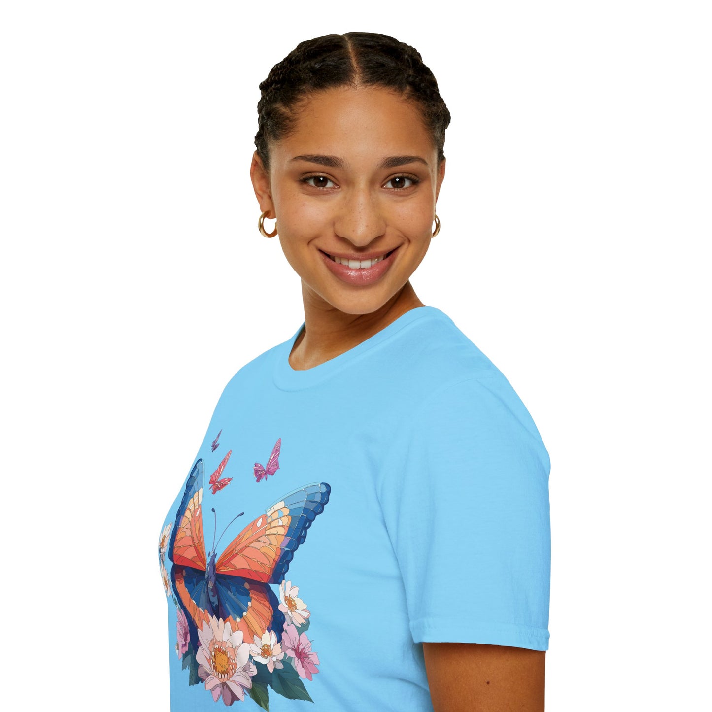 Butterfly Shirt, T Shirt with Butterfly, Monarch Shirt