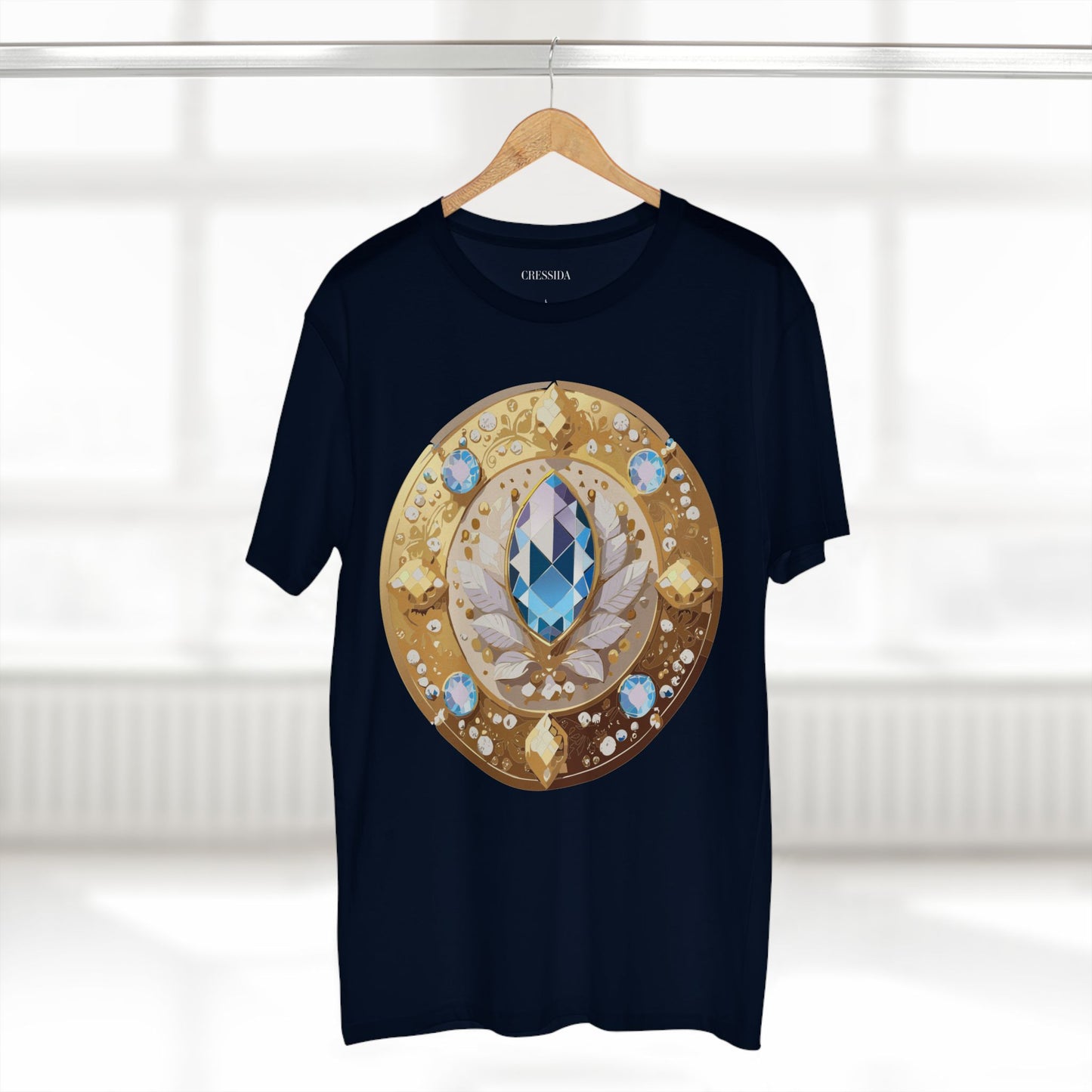 Medallion Shirt, Shirt with Medallion, Tee Shirt with Medal