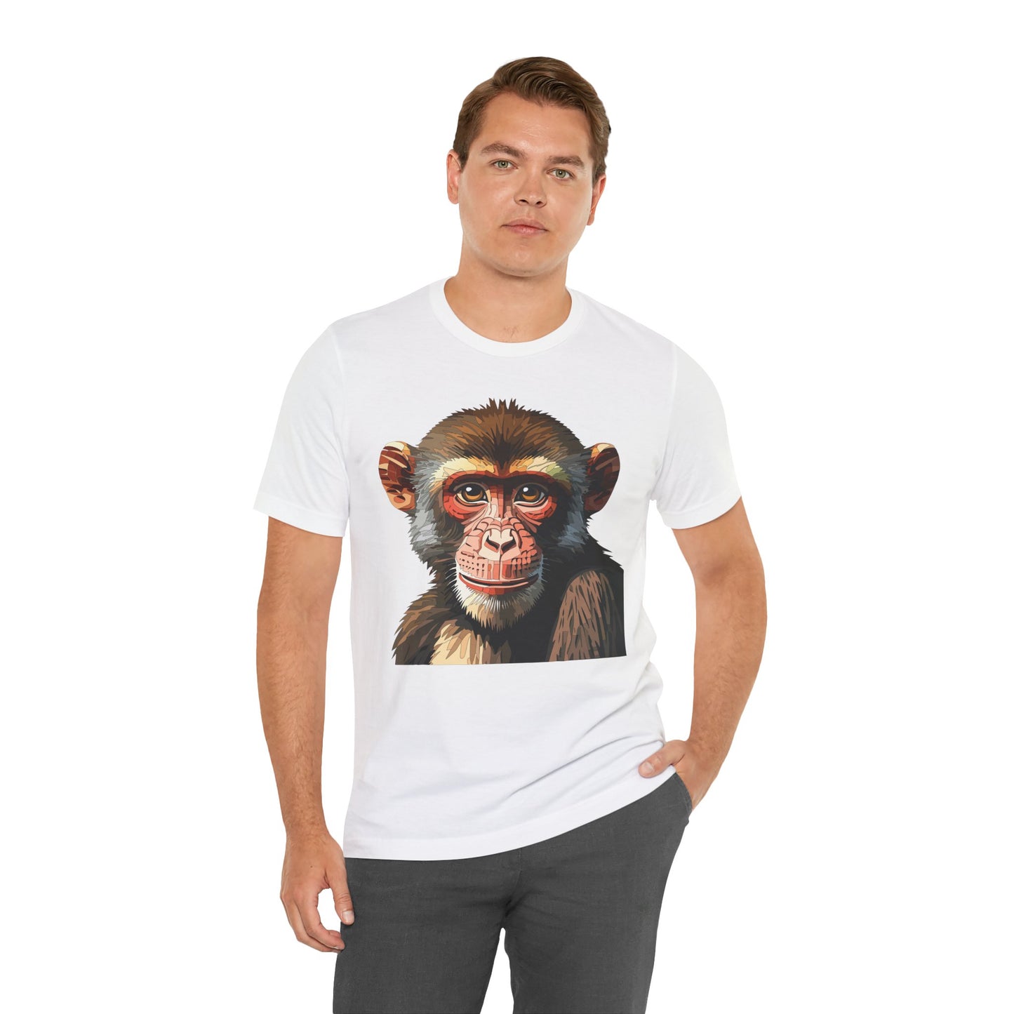 Unisex Animal Shirt, Tee Shirt with Animals, Art Design Tee Shirt, Wild Animals Shirt