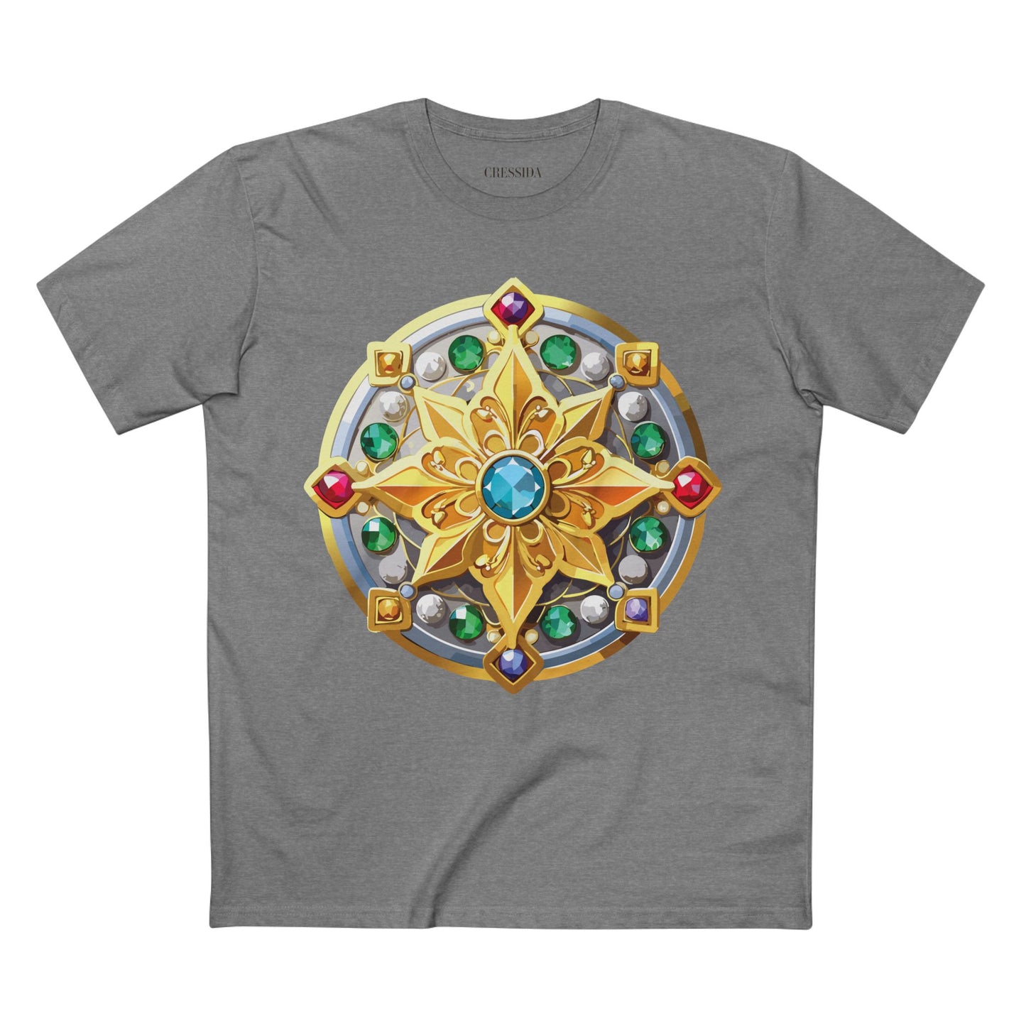 Medallion Shirt, Shirt with Medallion, Tee Shirt with Medal