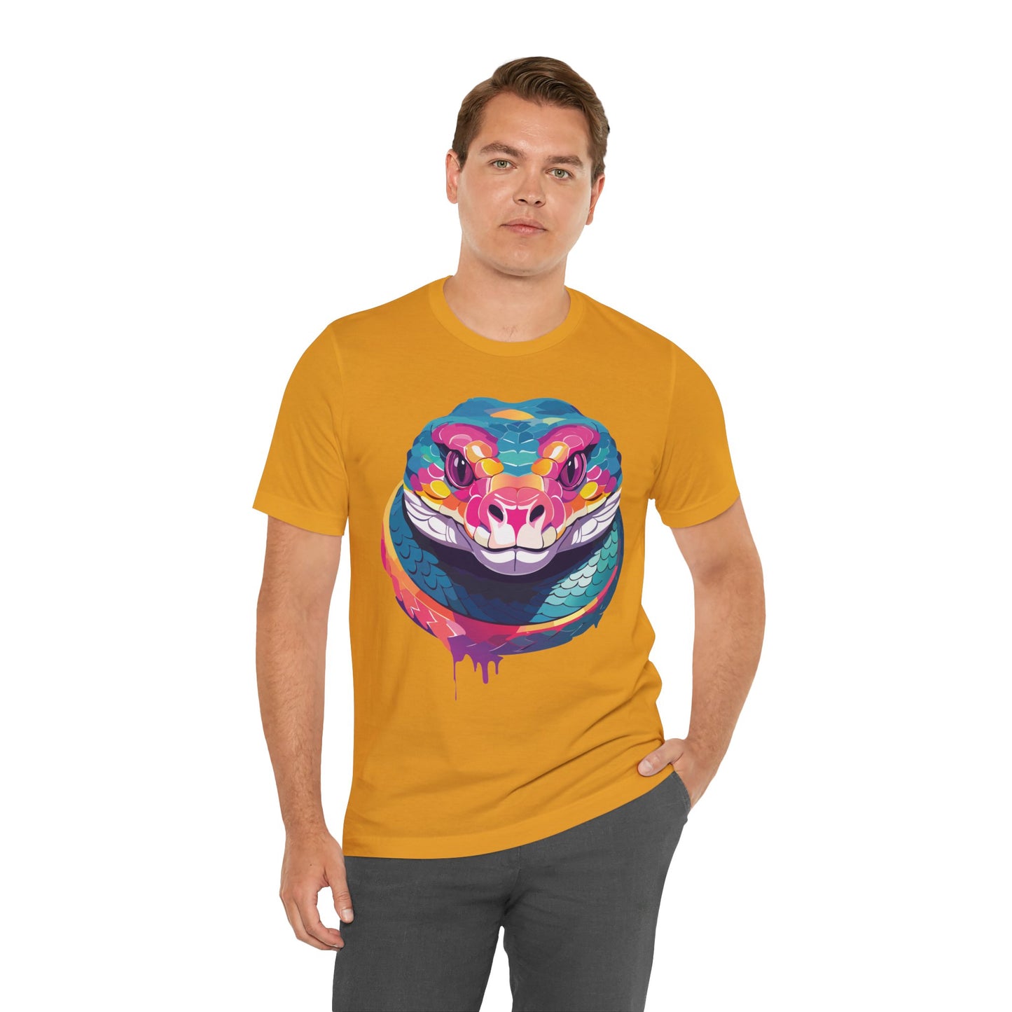 Unisex Animal Shirt, Tee Shirt with Animals, Art Design Tee Shirt, Wild Animals Shirt