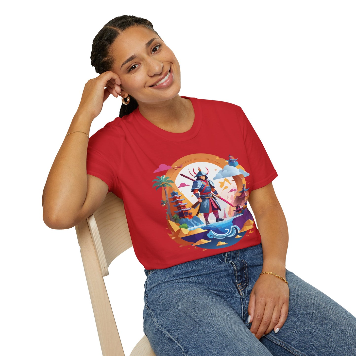 Samurai Shirt, Samurai Tee, T-Shirt with Samurai