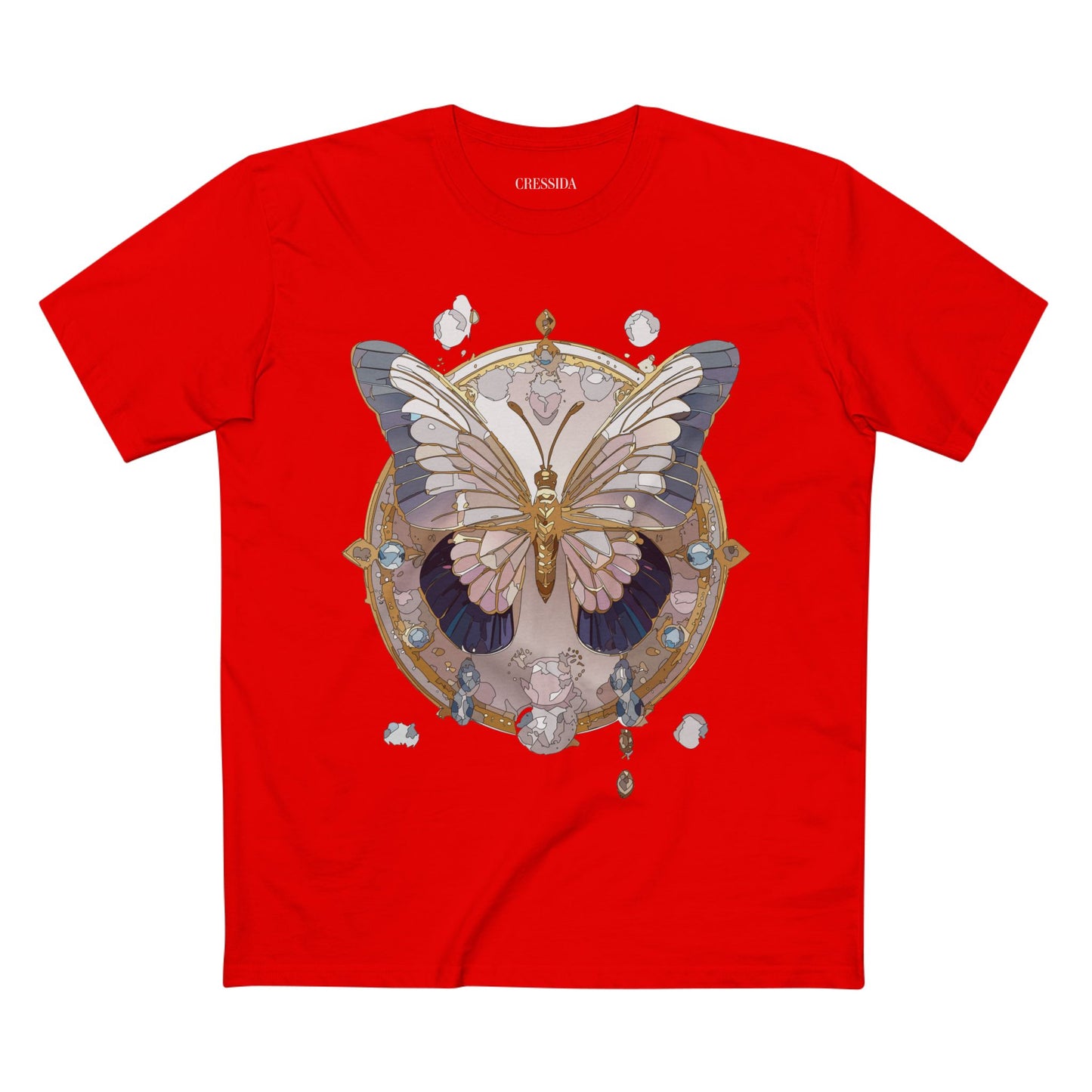 Butterfly shirt, Shirt with Butterfly, Tee Shirt with Antique Butterfly