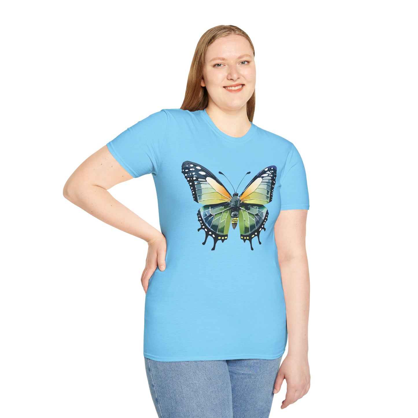 Butterfly Shirt, T Shirt with Butterfly, Monarch Shirt