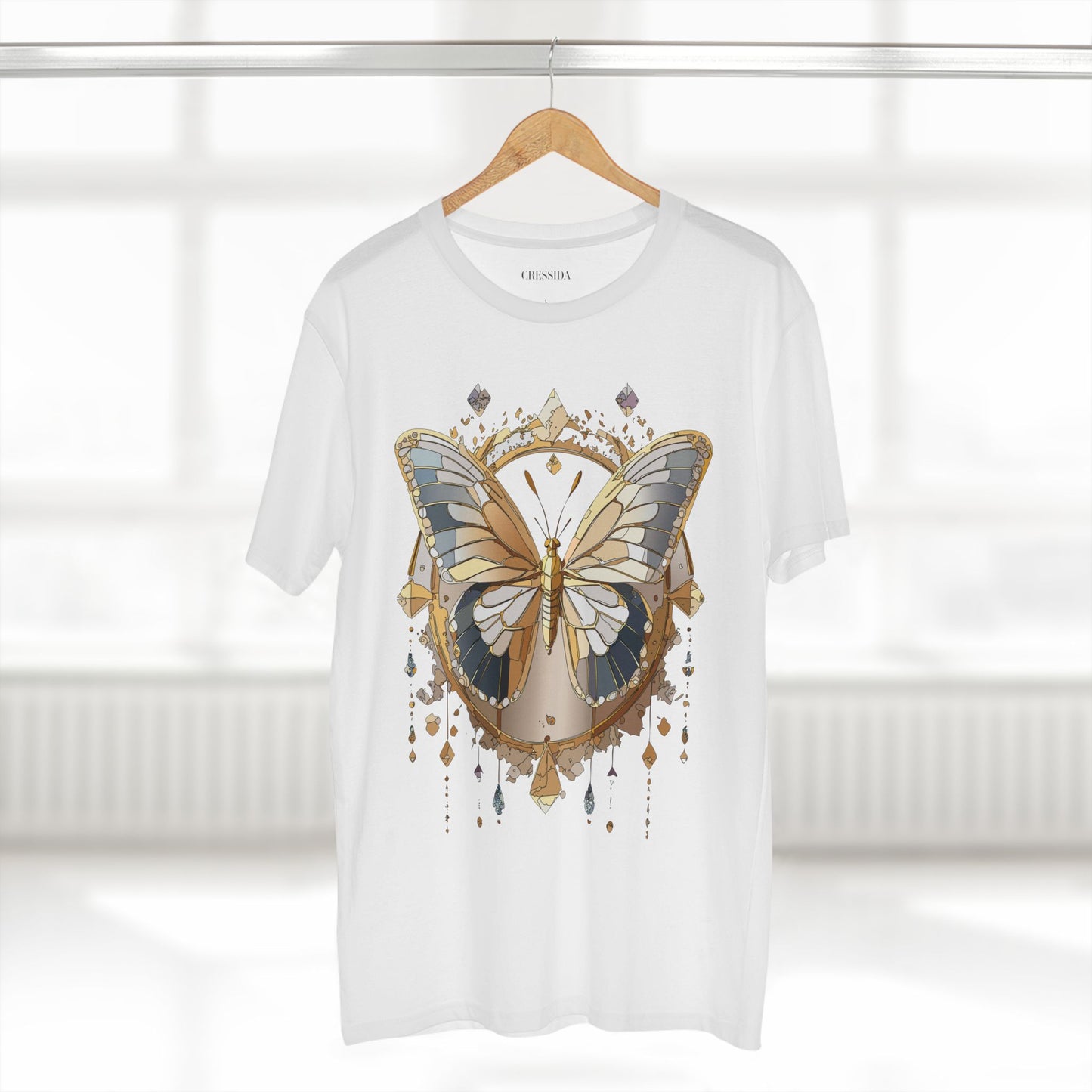 Butterfly shirt, Shirt with Butterfly, Tee Shirt with Antique Butterfly